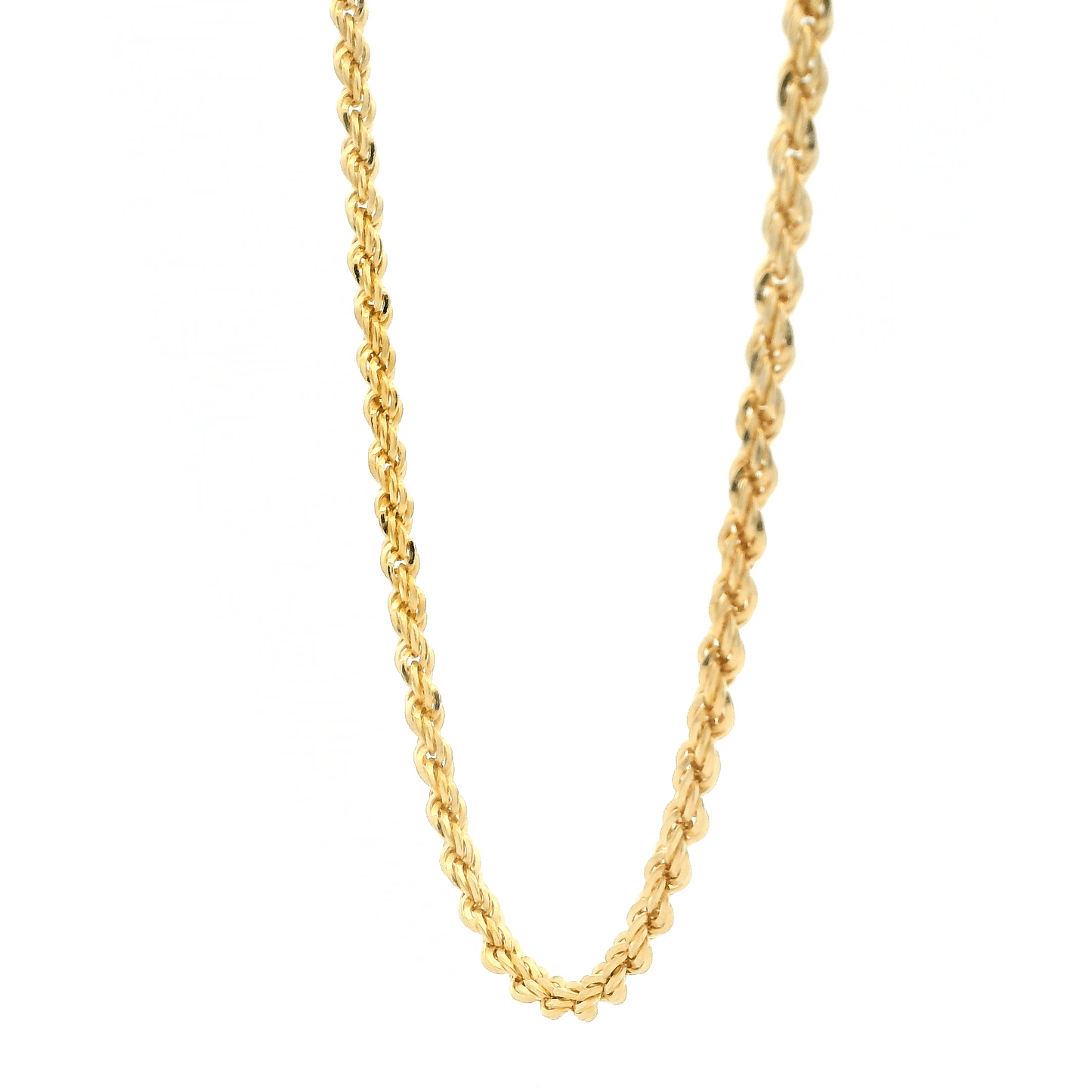 14K Yellow Gold 20" Rope Chain