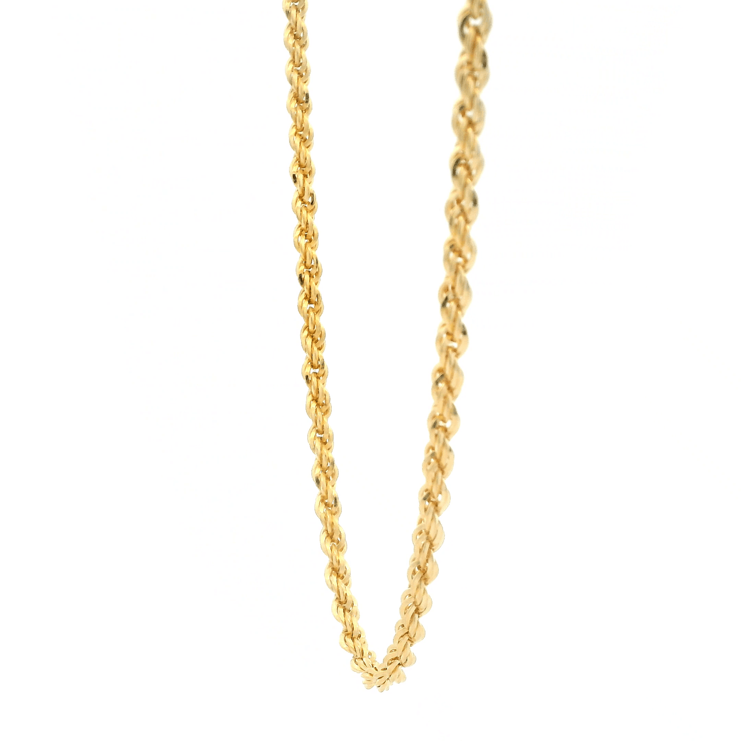 14K Yellow Gold 20" Rope Chain