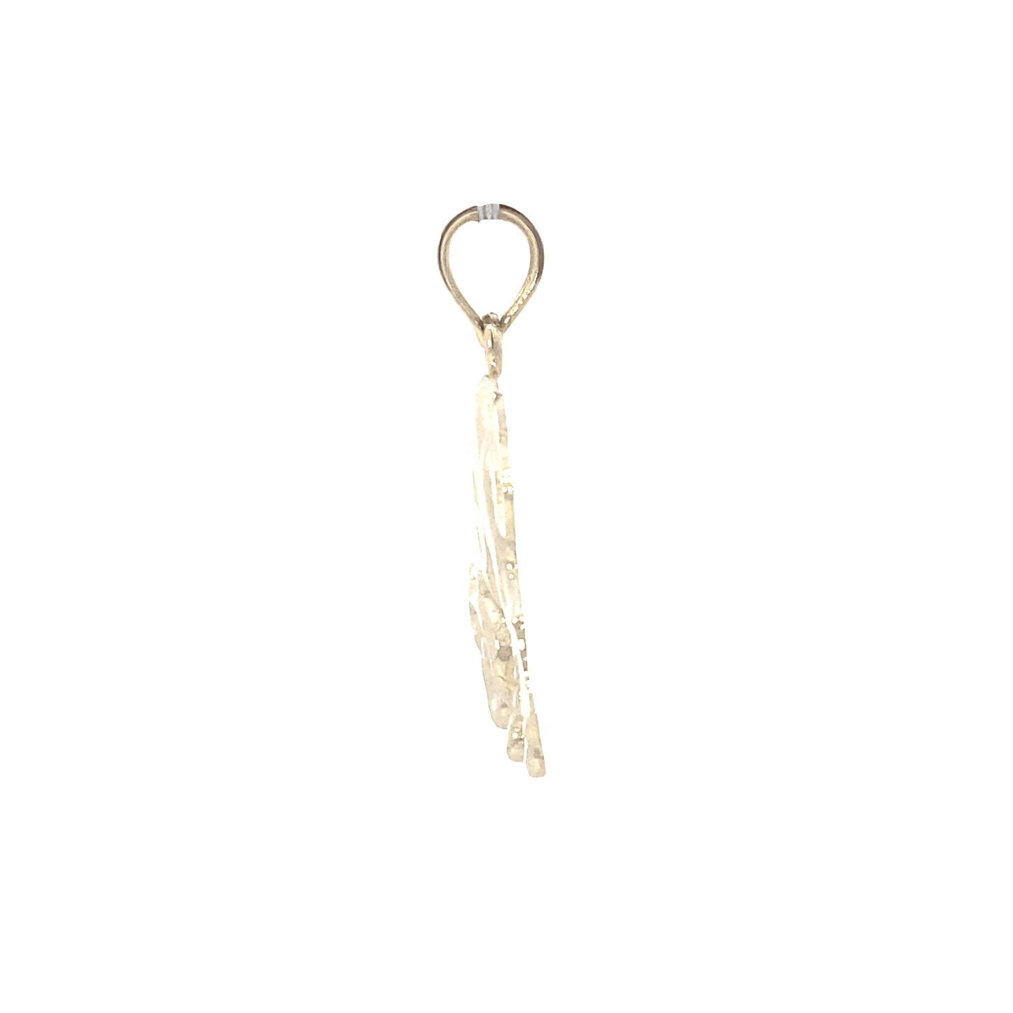 10K Yellow Gold DC Bull Pendant