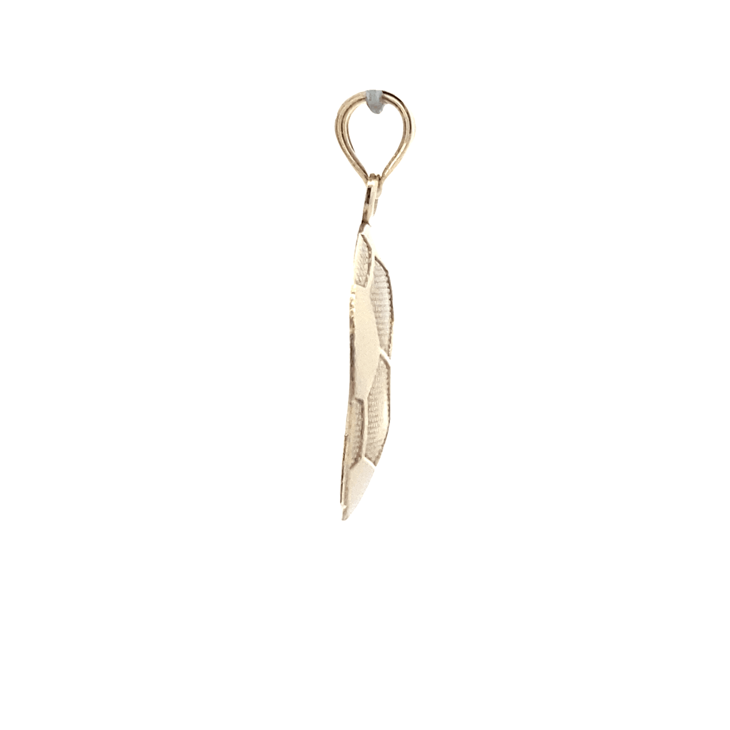 10K Yellow Gold Soccer Ball Pendant