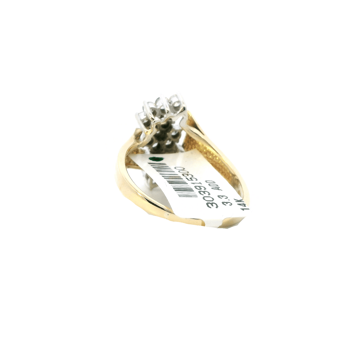 14K Yellow Gold Diamond Womens Ring - 1.10ct
