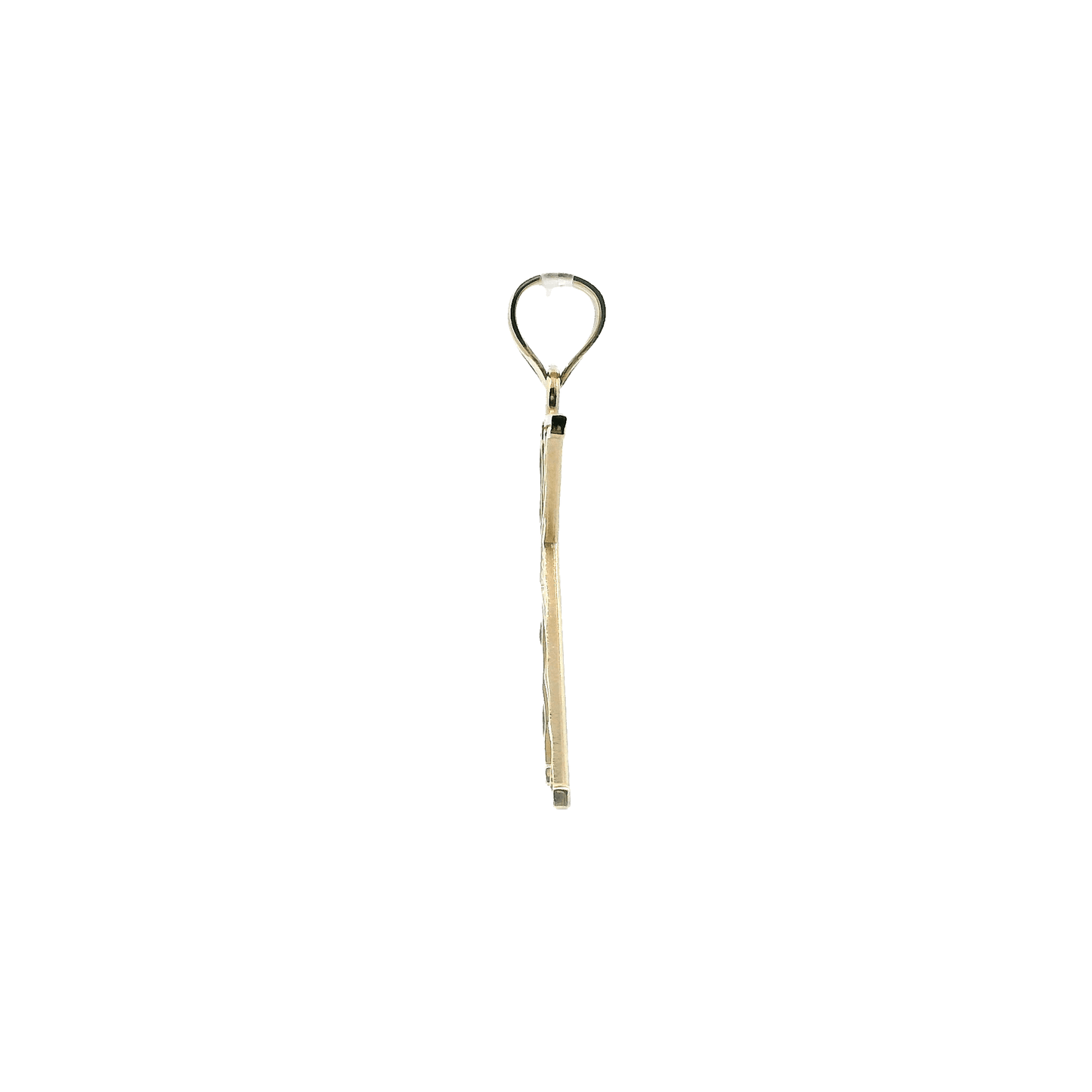 10K Yellow Gold Letter "K" Pendant