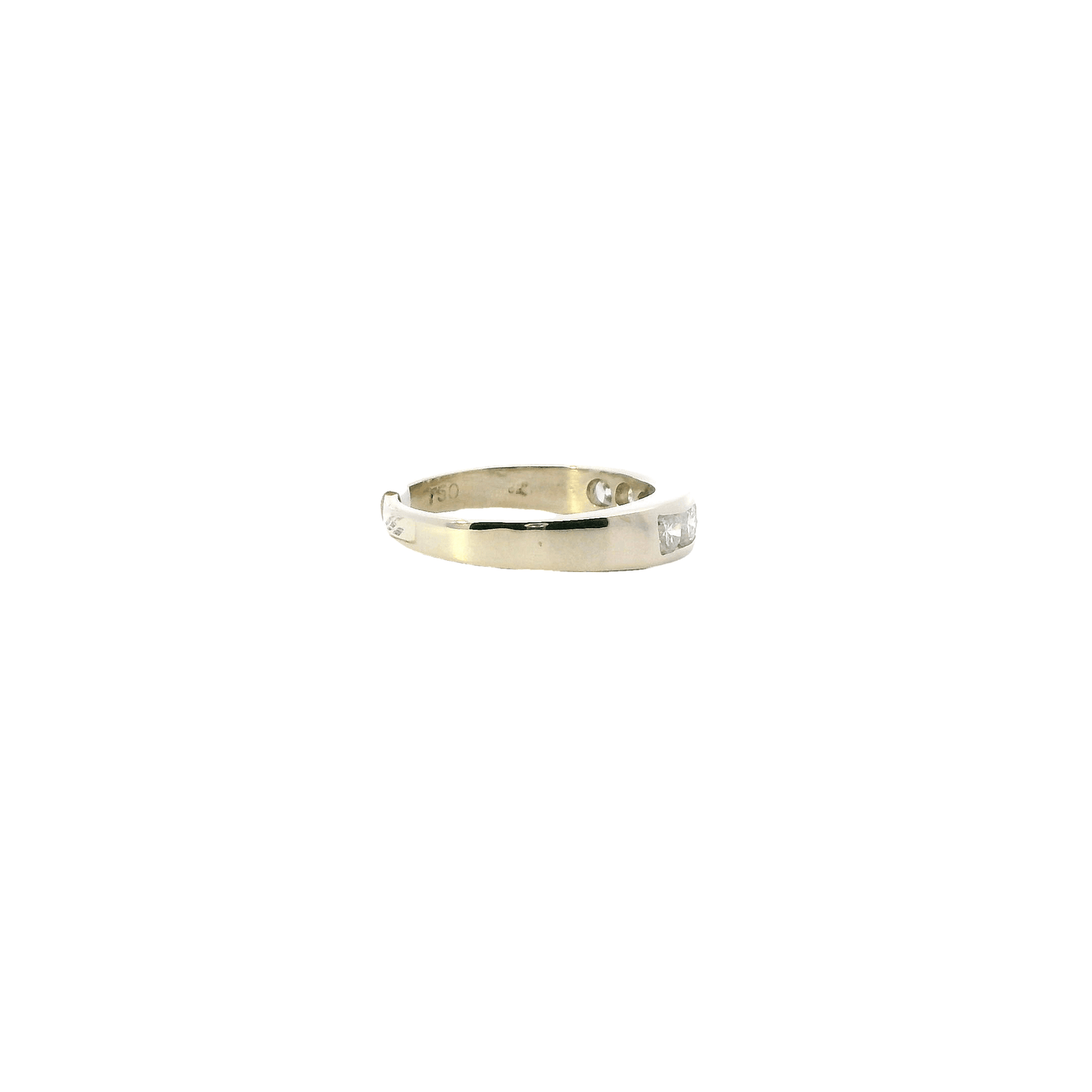 18K White Gold Diamond Women's Ring - 0.60ct