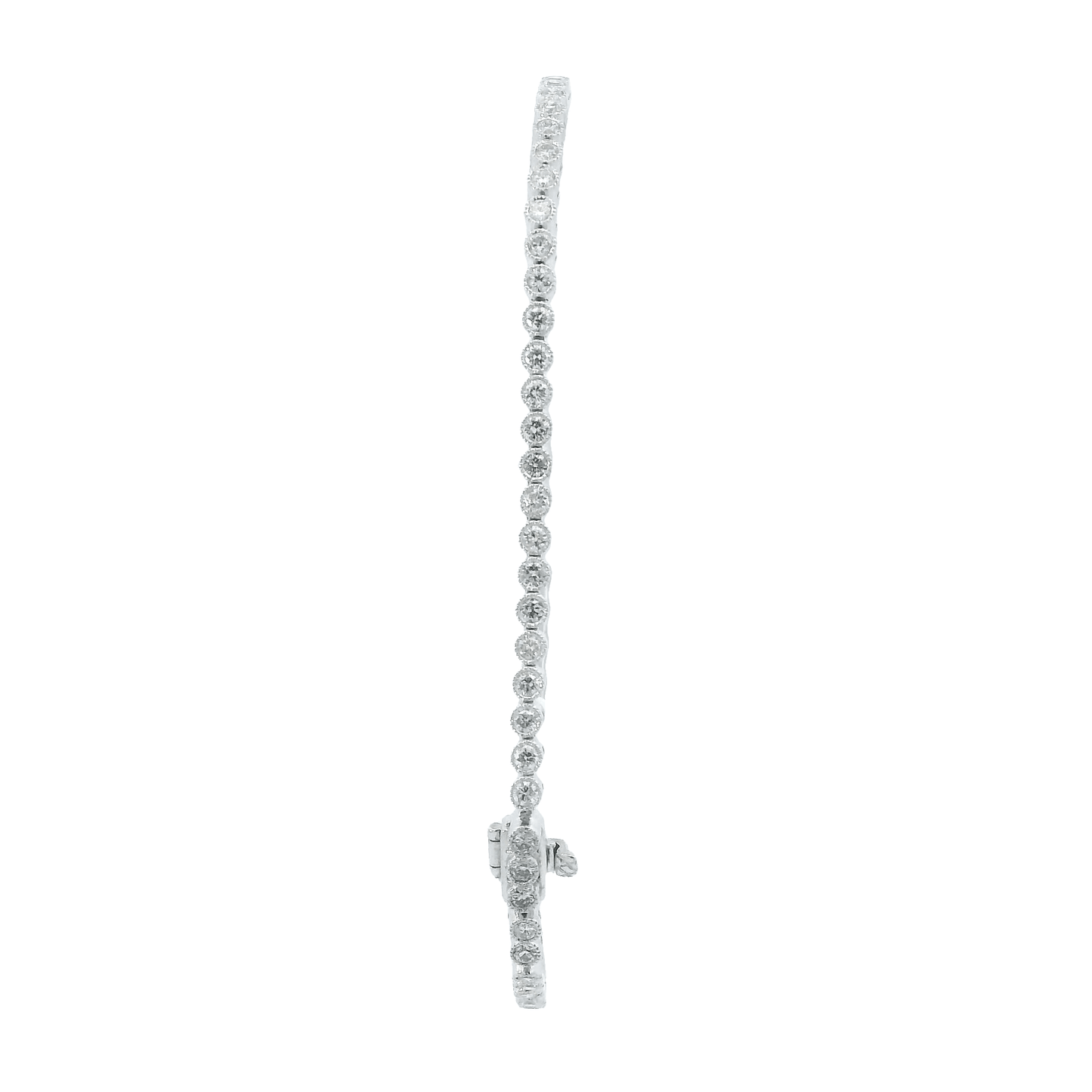 Platinum and Diamond Tennis Bracelet - 1.83ct