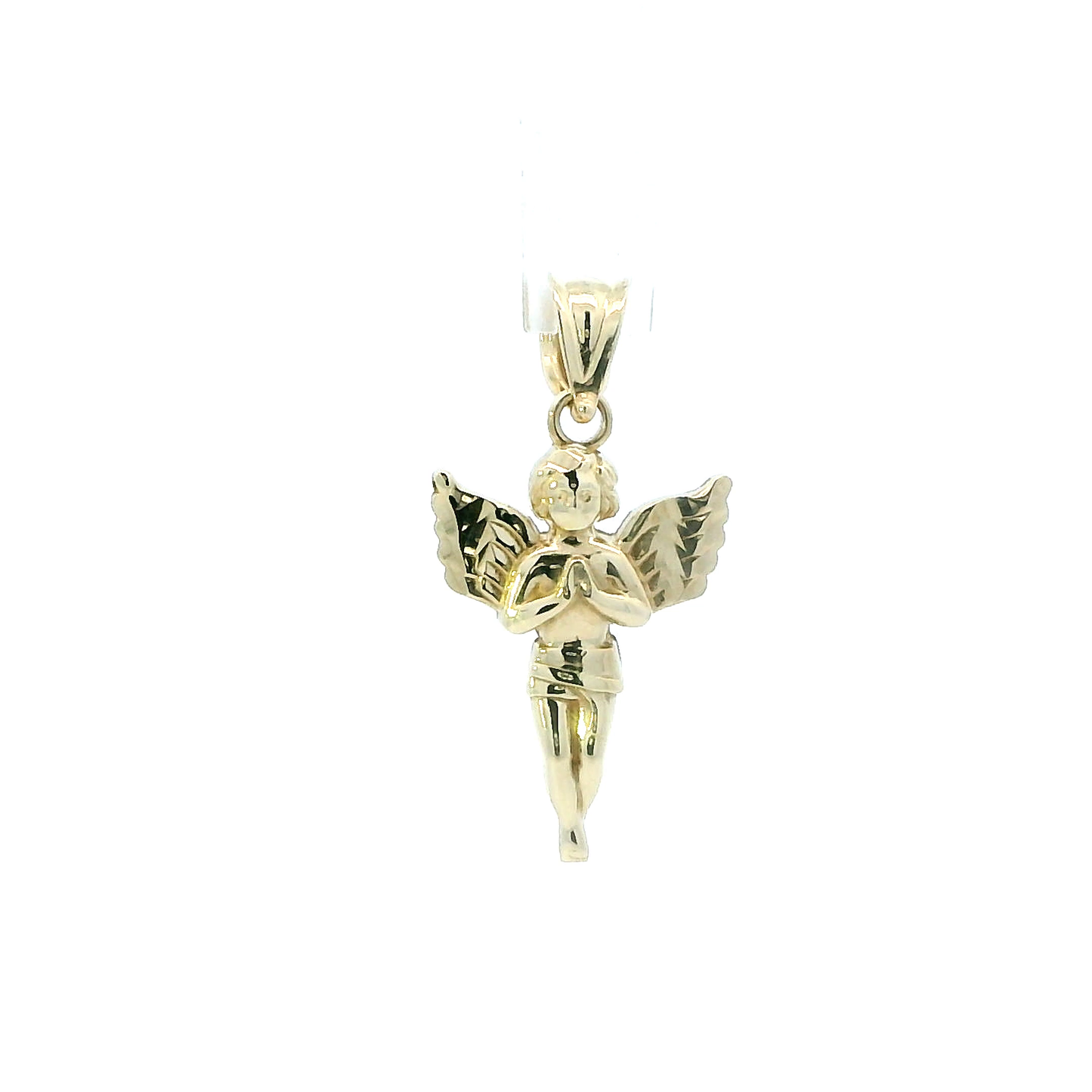 10K Yellow Gold Angle Pendant