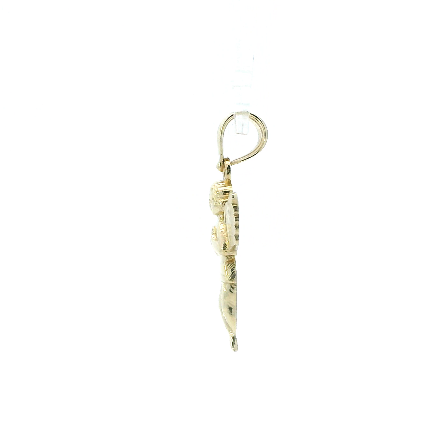 10K Yellow Gold Angle Pendant
