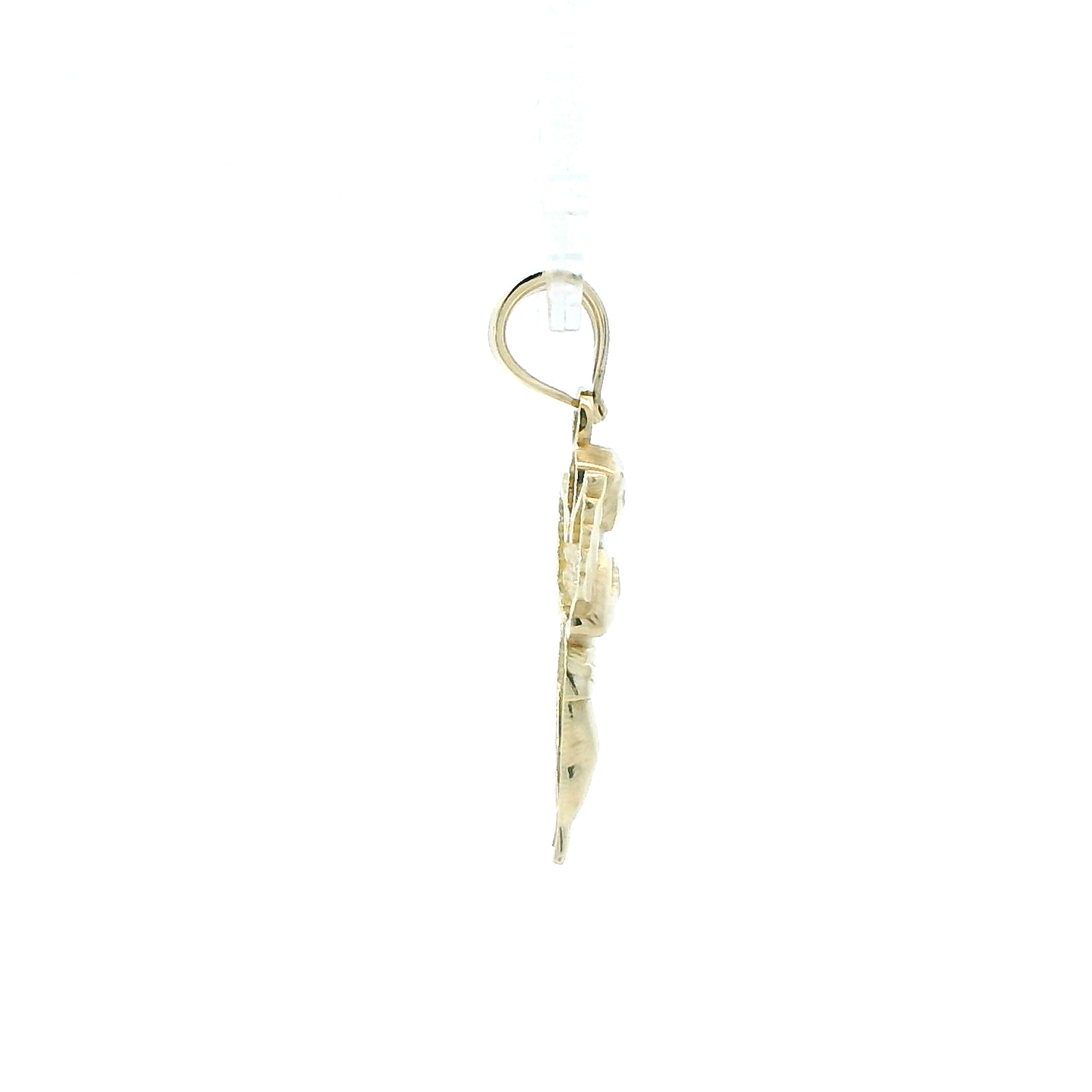 10K Yellow Gold Angle Pendant