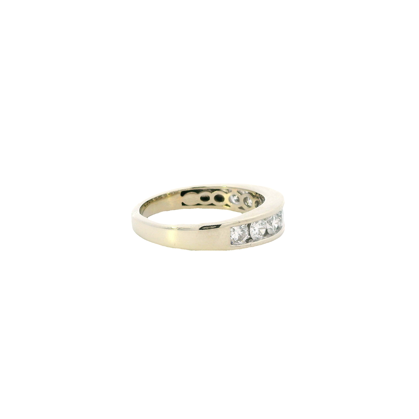 14K White Gold Lab Grown Diamond Ring - 1.17