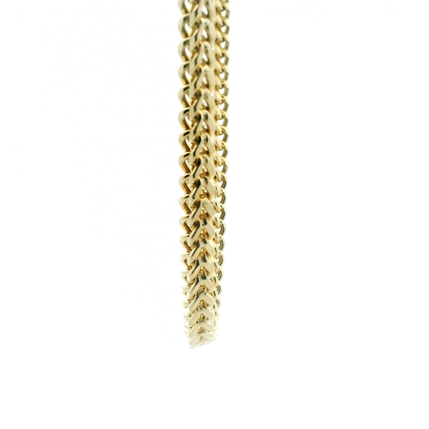 14K Yellow Gold Franco 25" Chain
