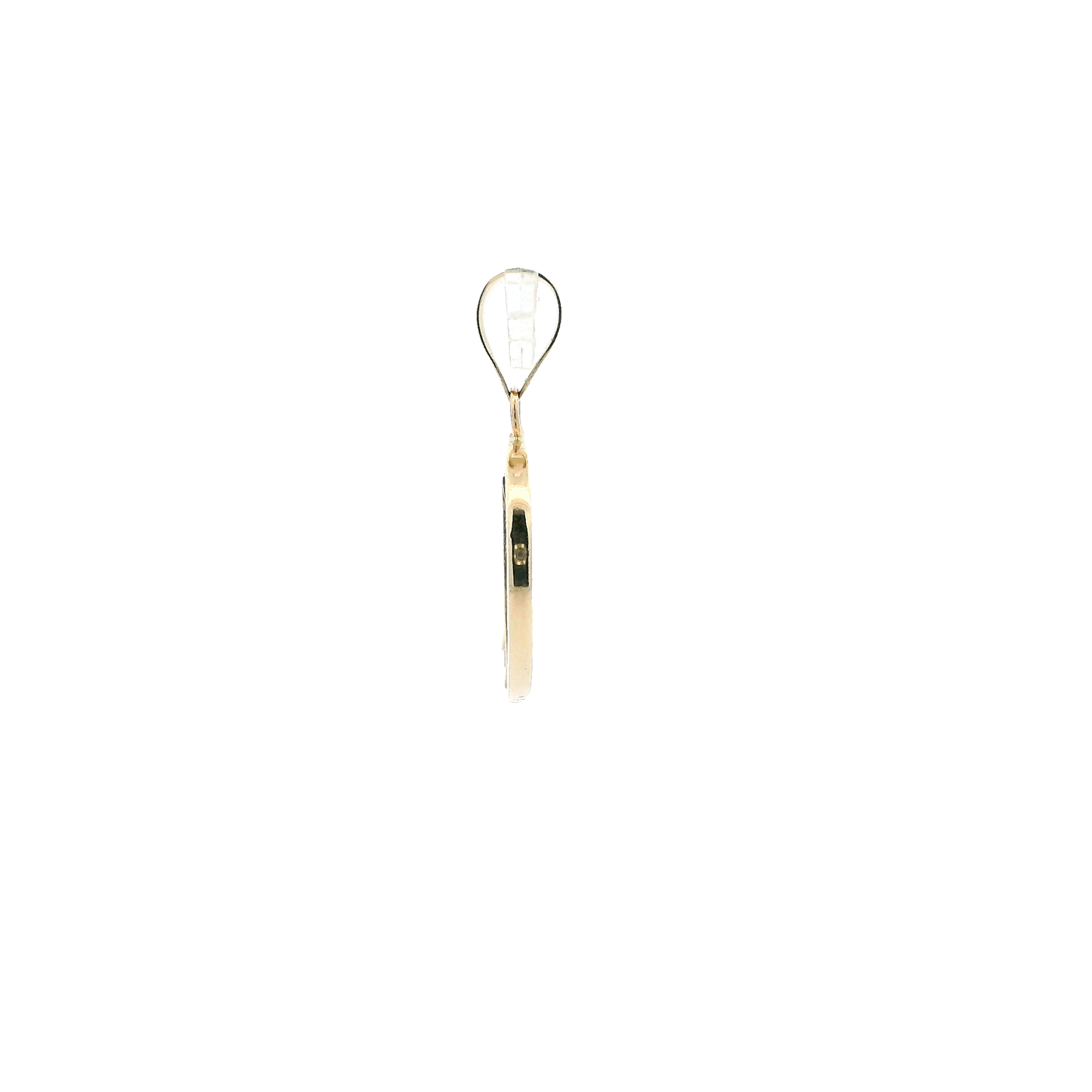 14K Yellow Gold Letter "D" Pendant