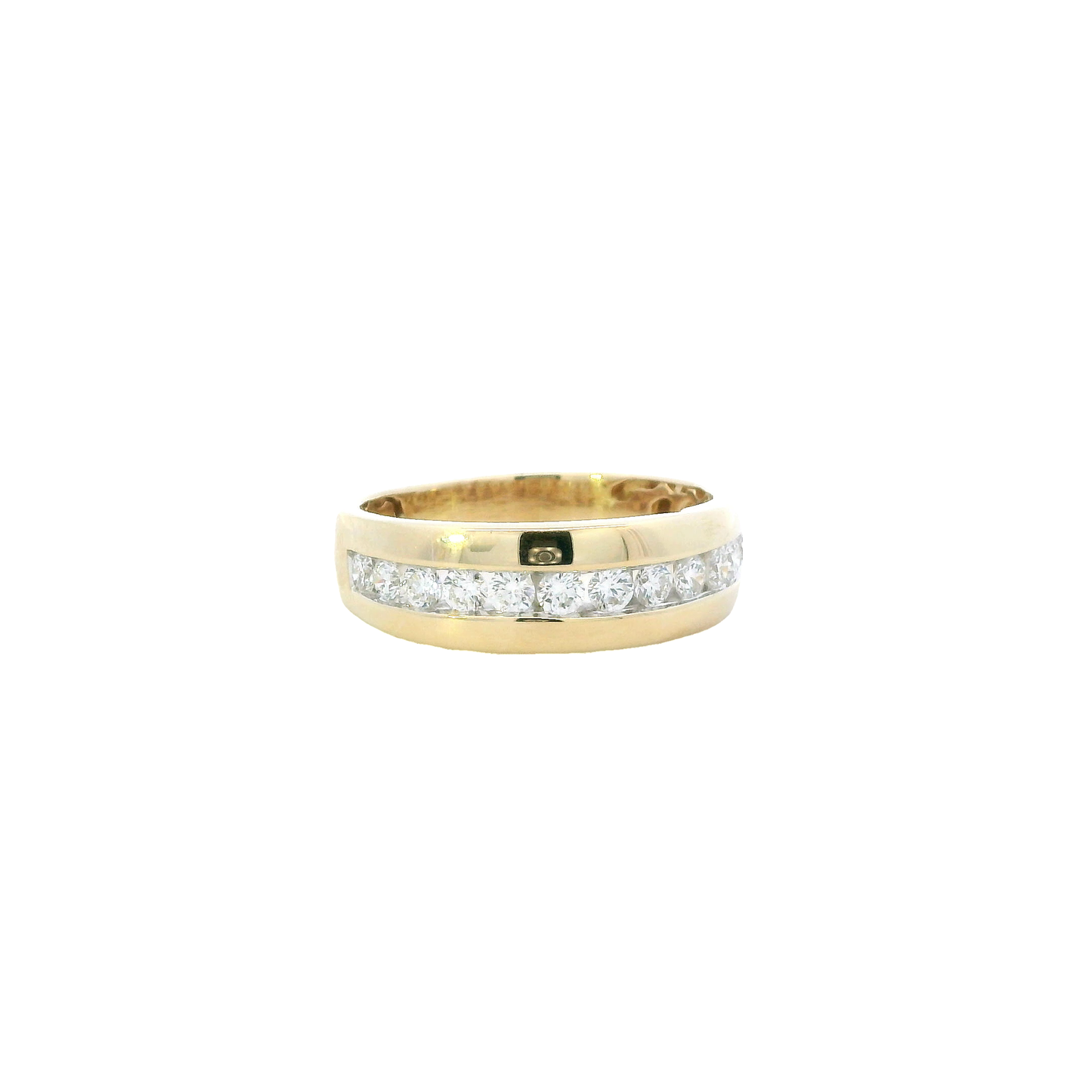 14K Yellow Gold Diamond Ring - 0.96ct