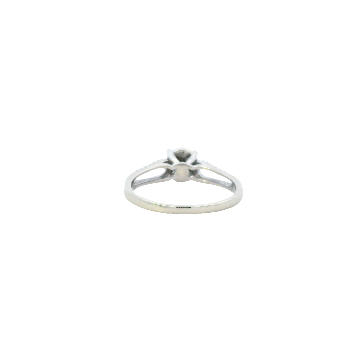 10K White Gold Diamond Ring - 0.36ct