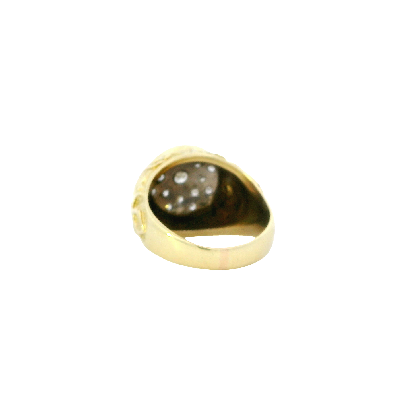 18K Yellow & White Gold Diamond Ring - 0.33ct