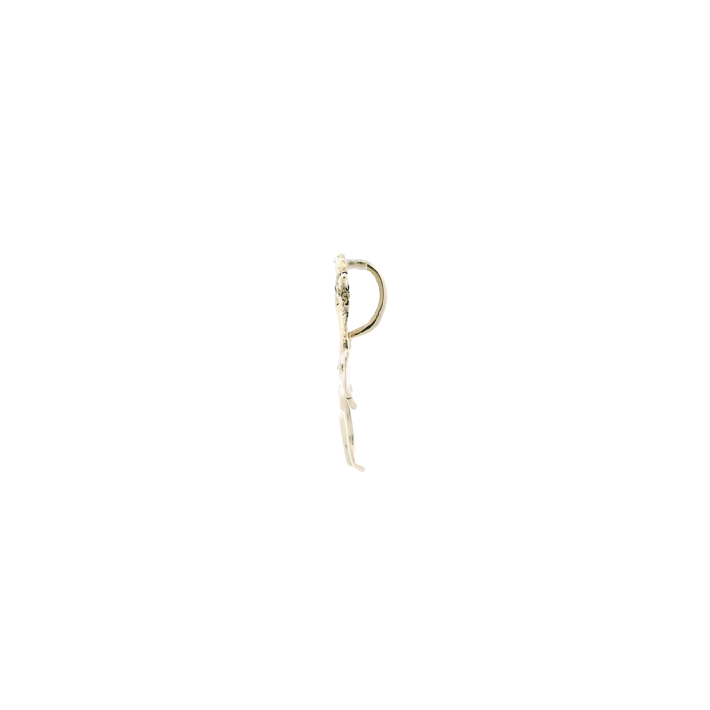 14K Yellow Gold Unicorn Pendant