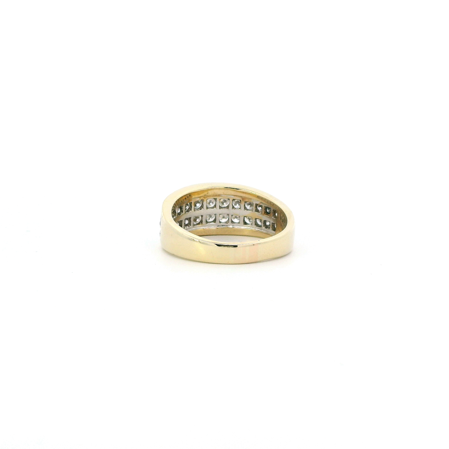 14K Yellow Gold Diamond Ring - 0.77ct