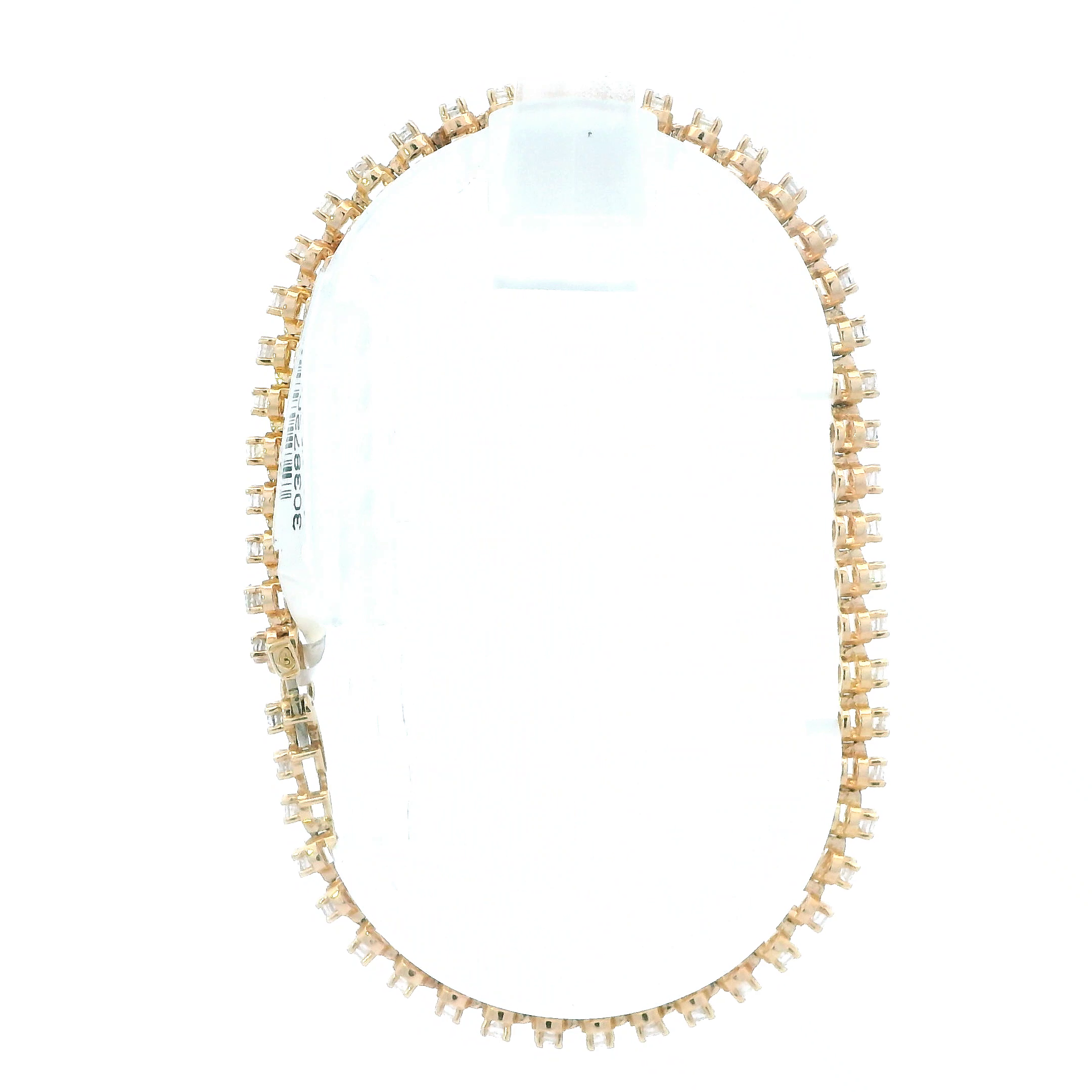 14K Yellow Gold Diamond Tennis Bracelet - 1.72ct