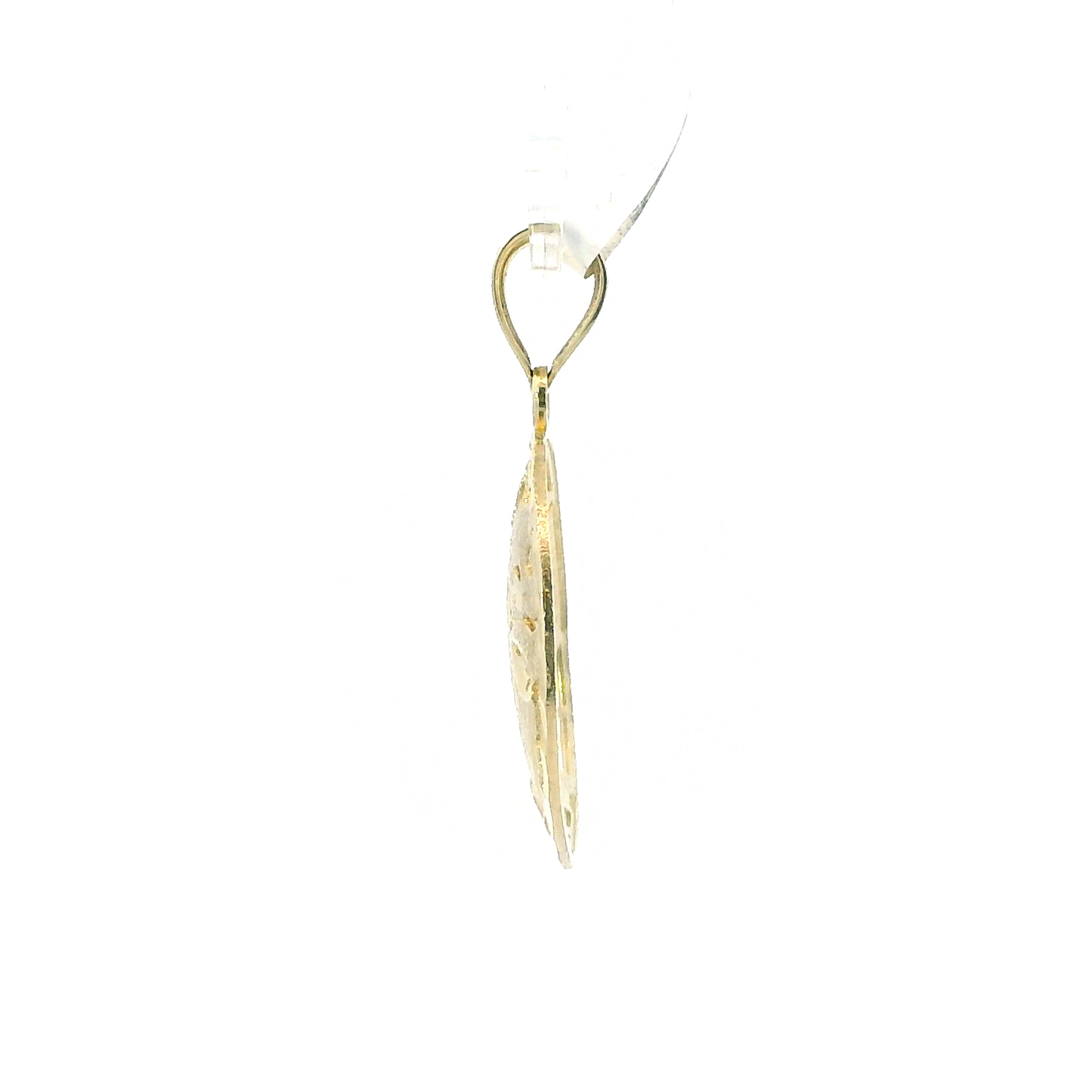 10K Yellow Gold Globe Pendant