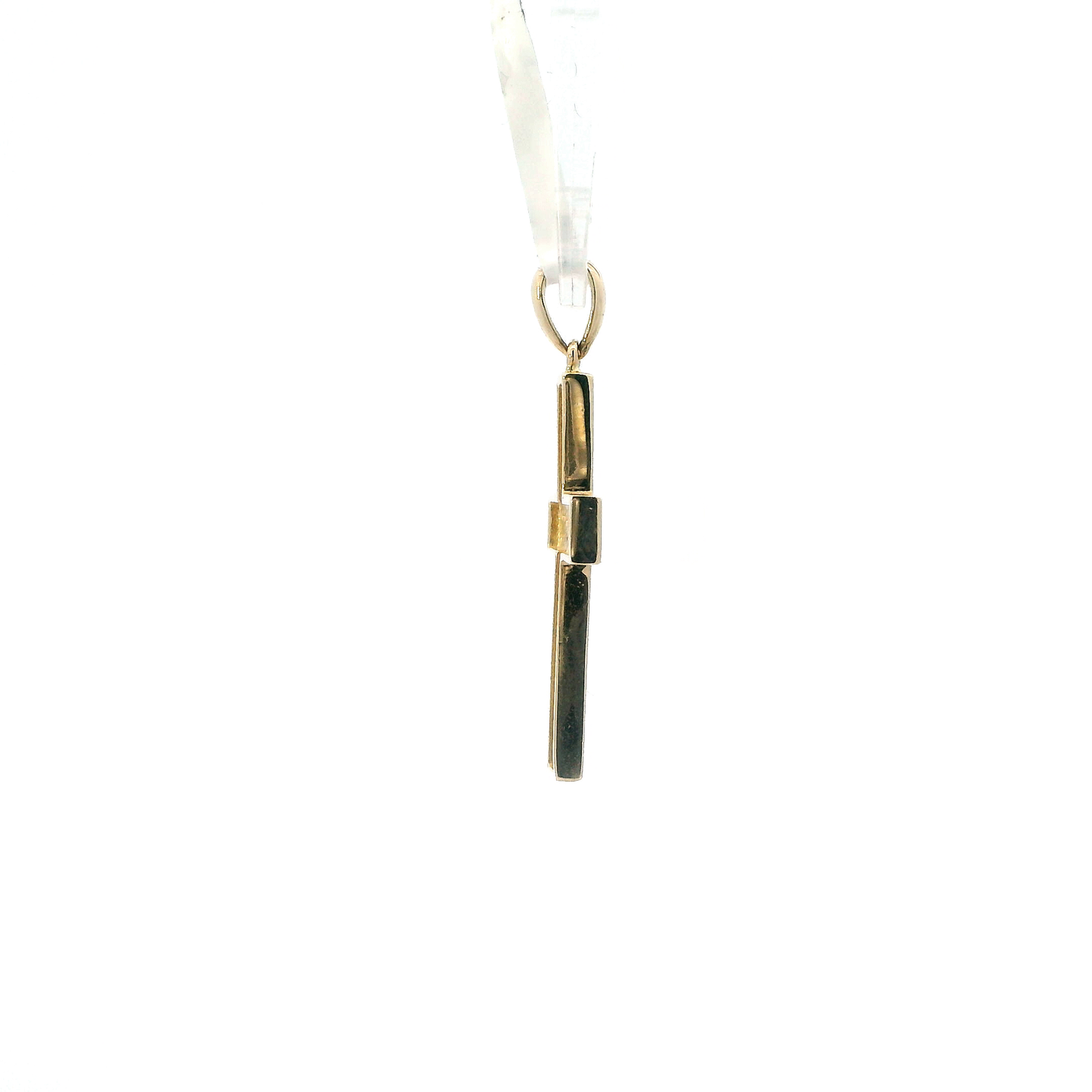 14K Yellow Gold Cross Pendant