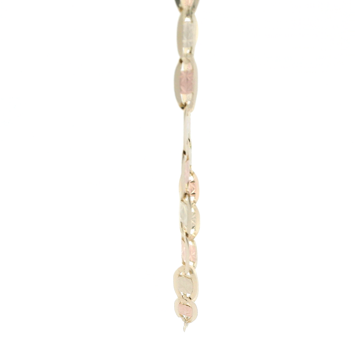10K Yellow Gold Diamond Cut Mariner Chain