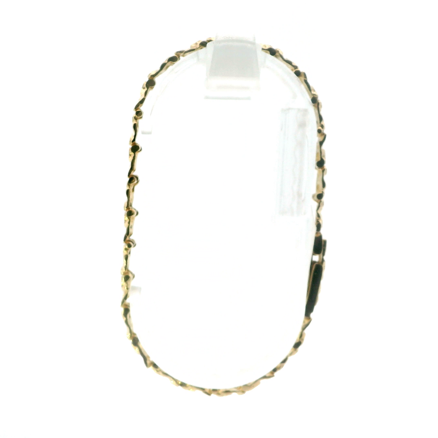 14K Yellow Gold Nugget Bracelet