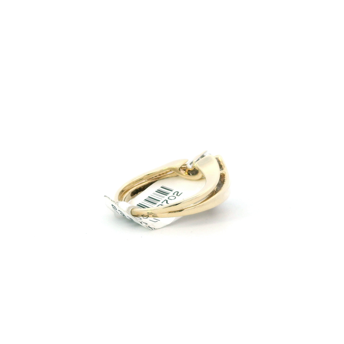 10K Yellow Gold Diamond Womens Engagement & Wedding Ring Set - 0.18ct
