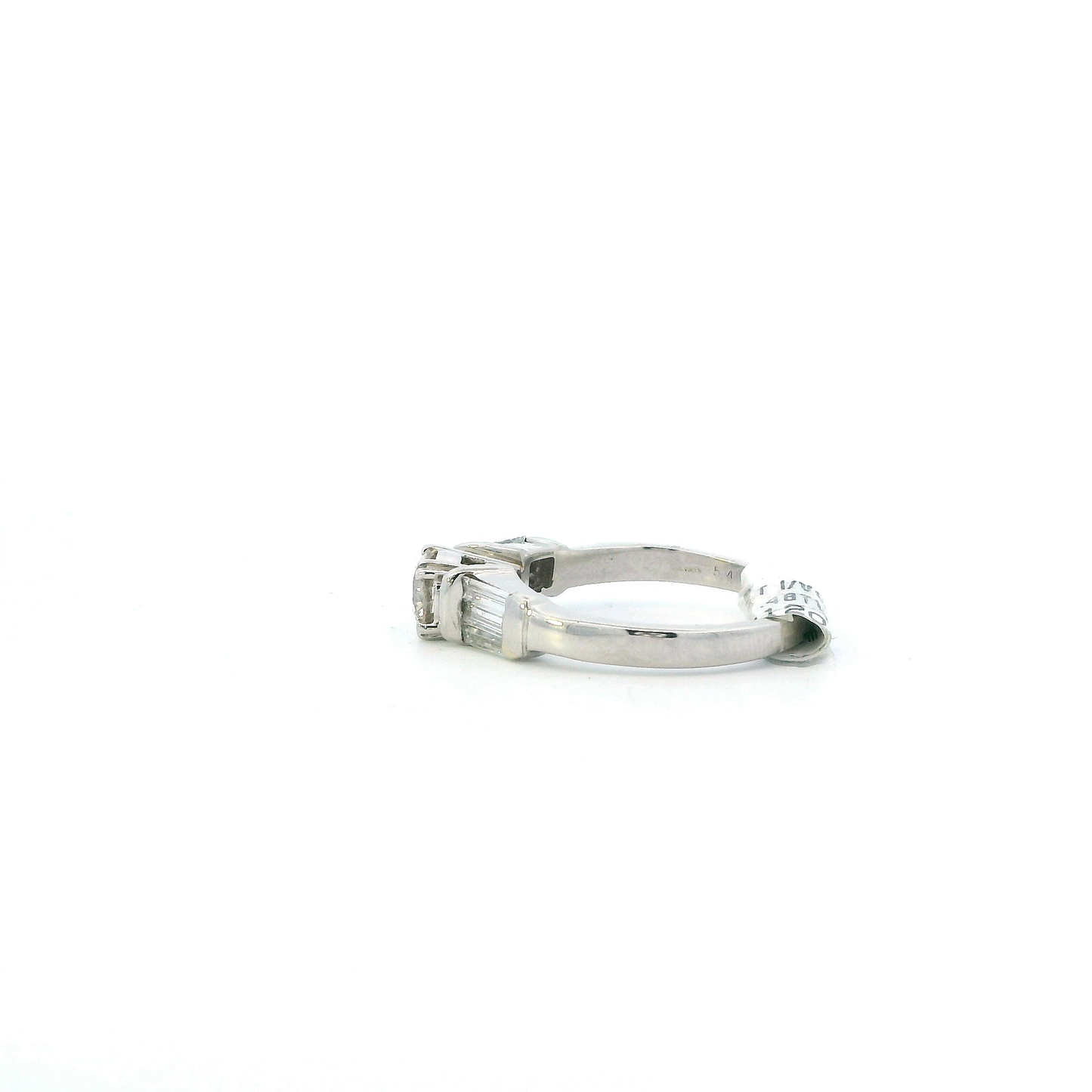 Platinum Diamond Womens Ring - 1.02ct