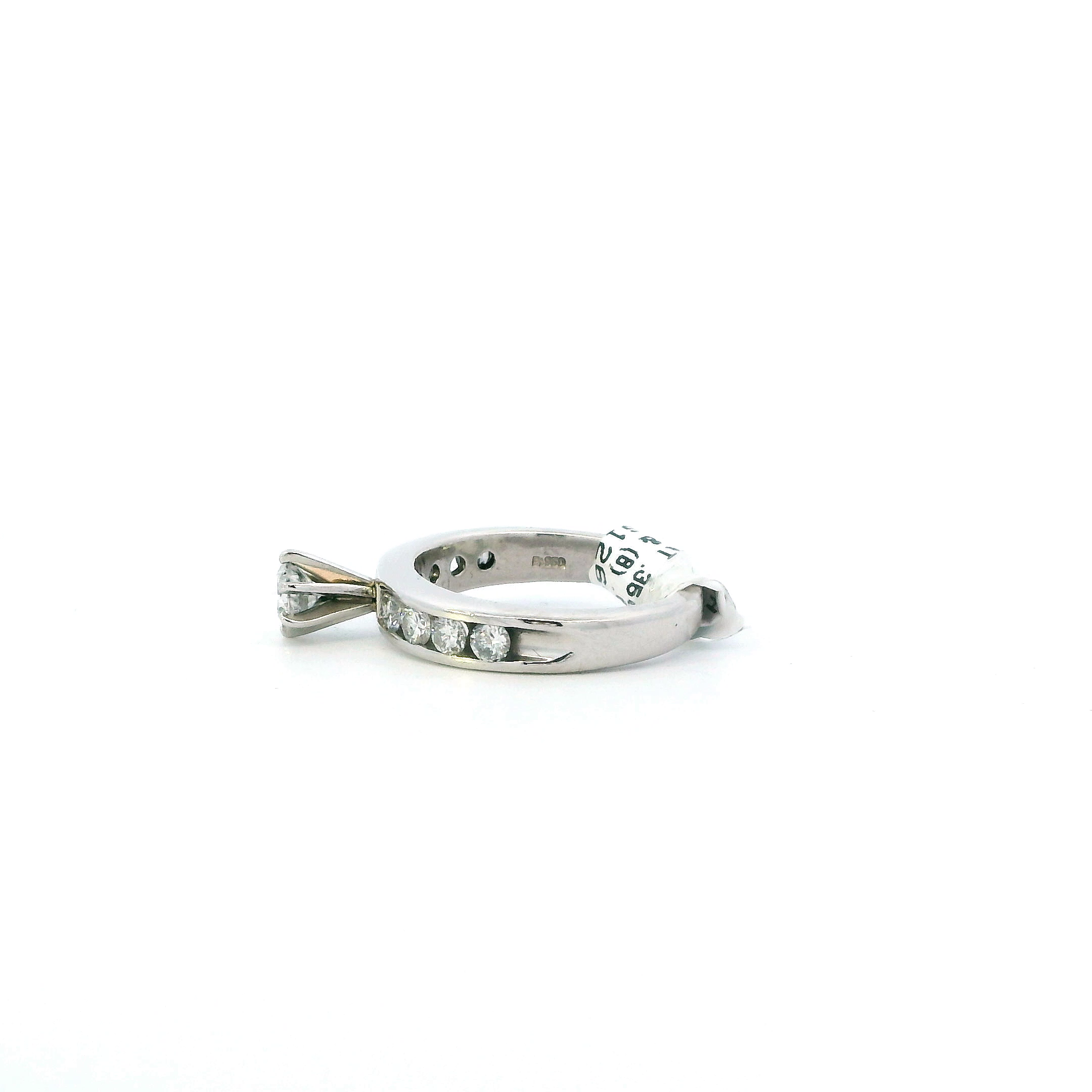 Platinum Diamond Womens Ring - 0.99ct