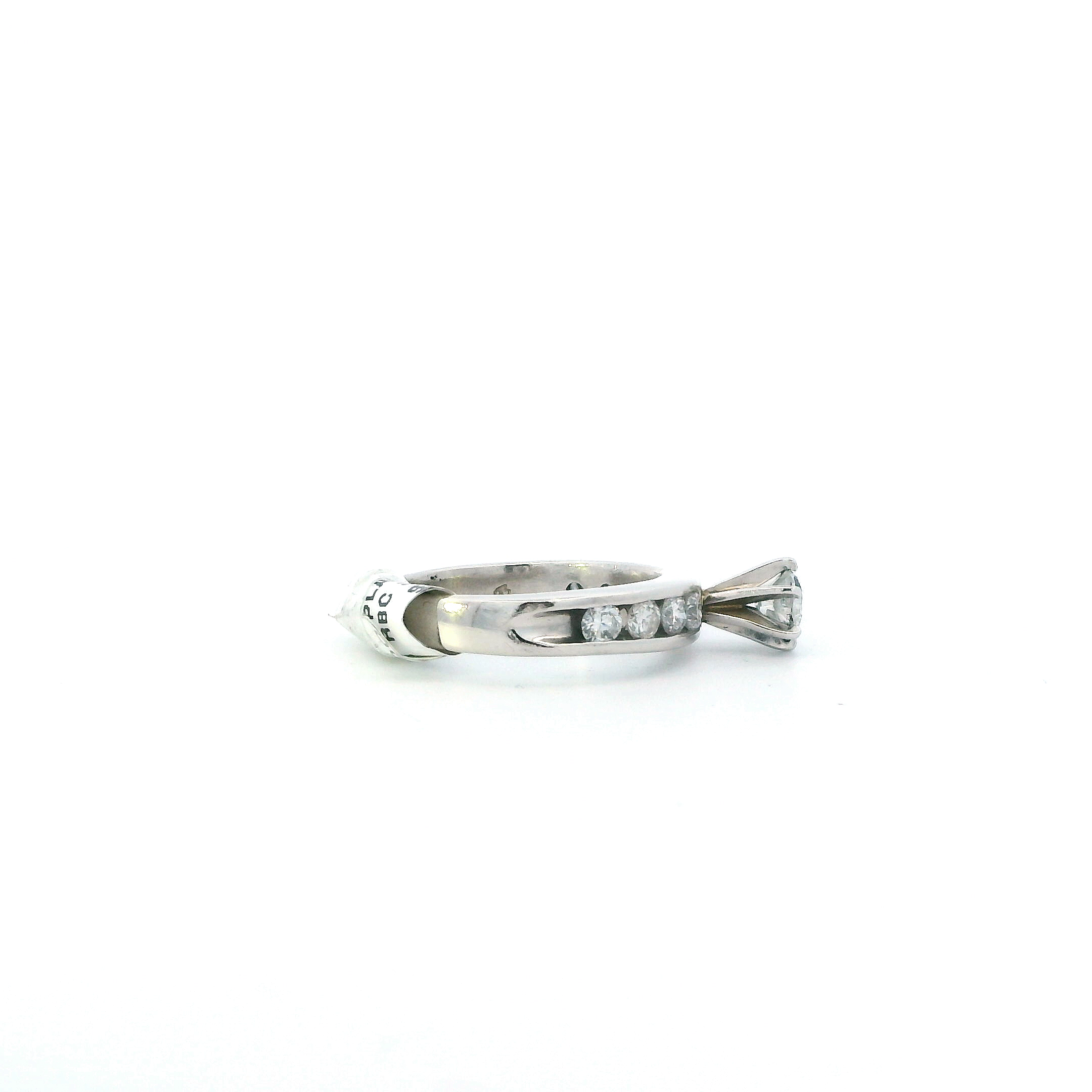 Platinum Diamond Womens Ring - 0.99ct