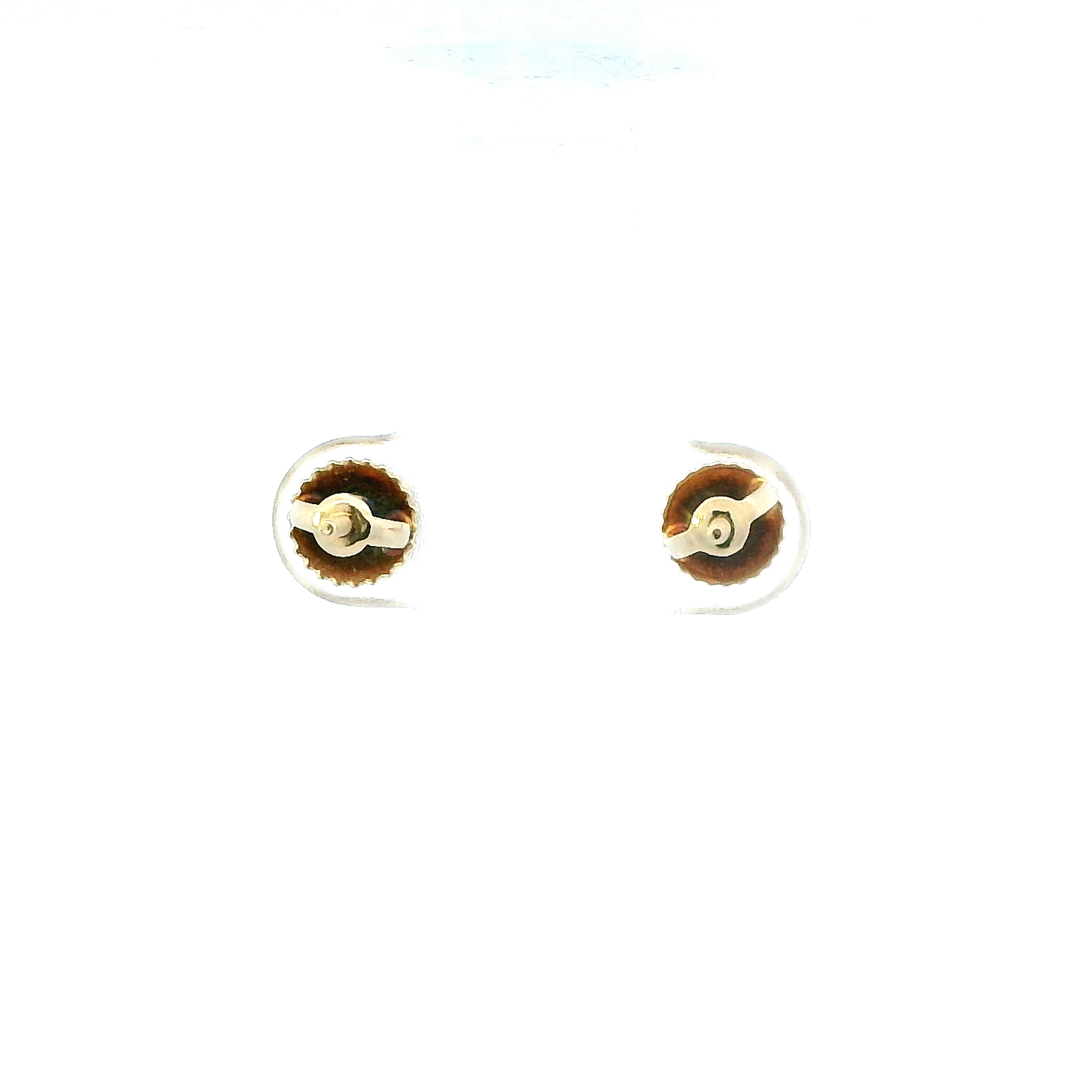 14K Yellow Gold Diamond Stud Earrings - 1.15ct
