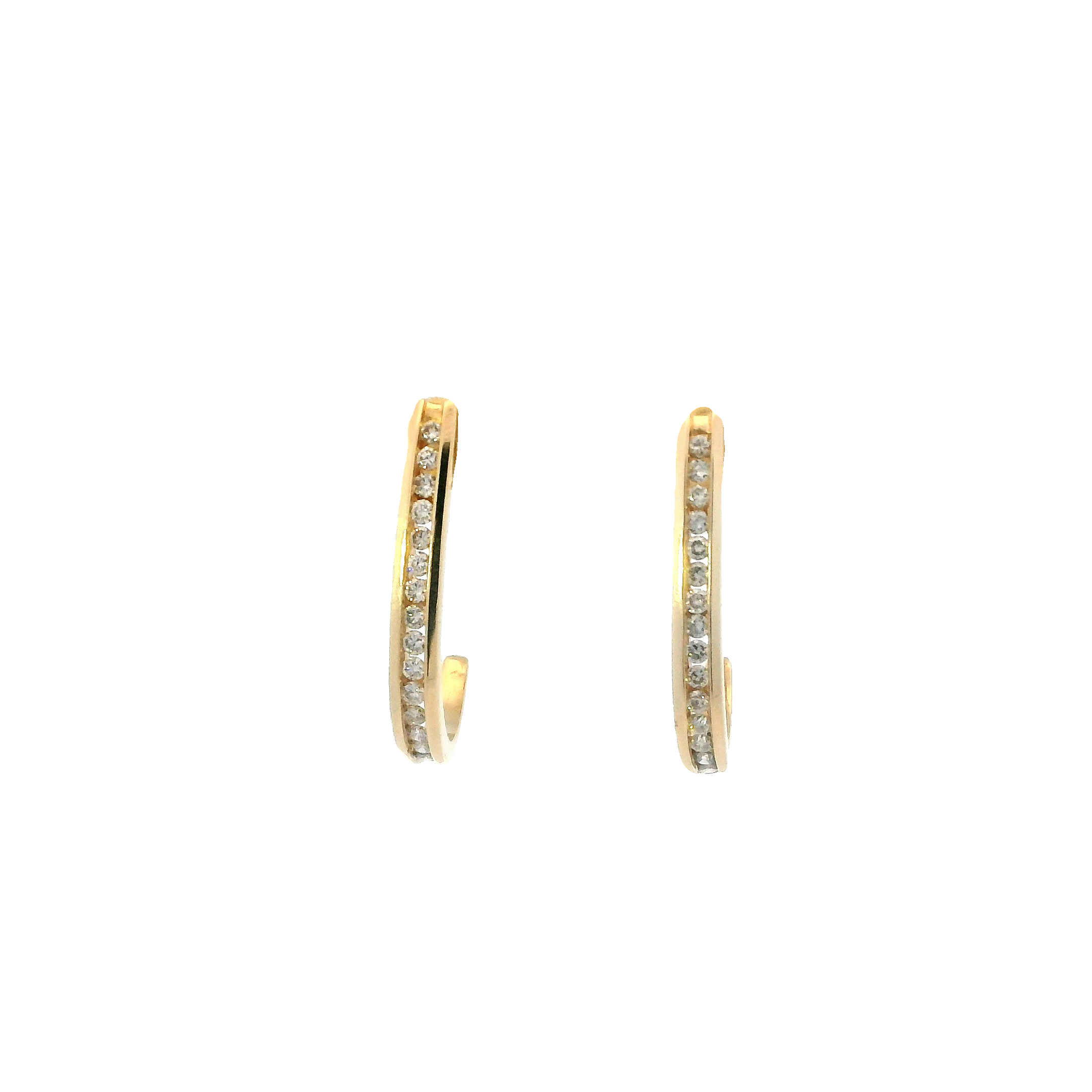 14K Yellow Gold Diamond 