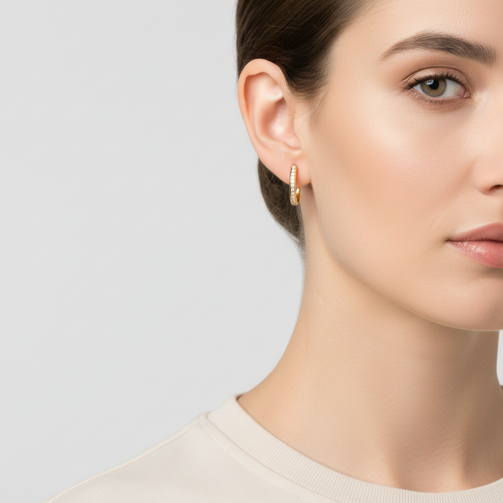 14K Yellow Gold Diamond 
