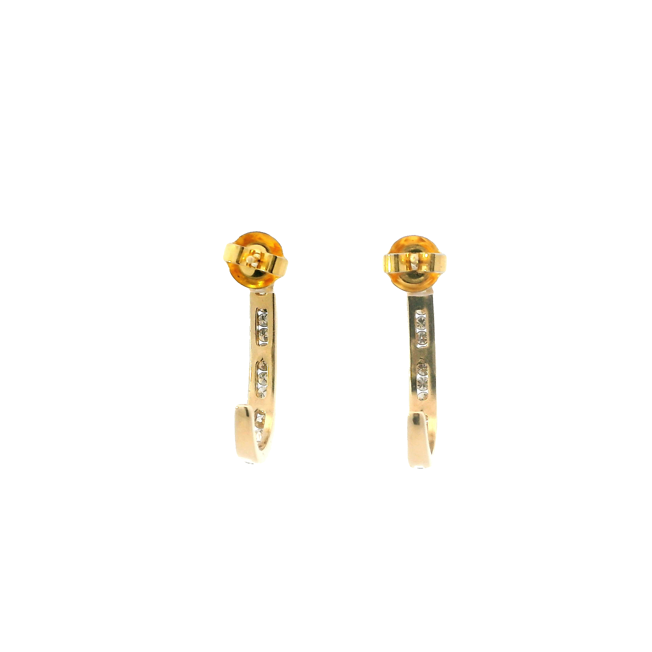 14K Yellow Gold Diamond 
