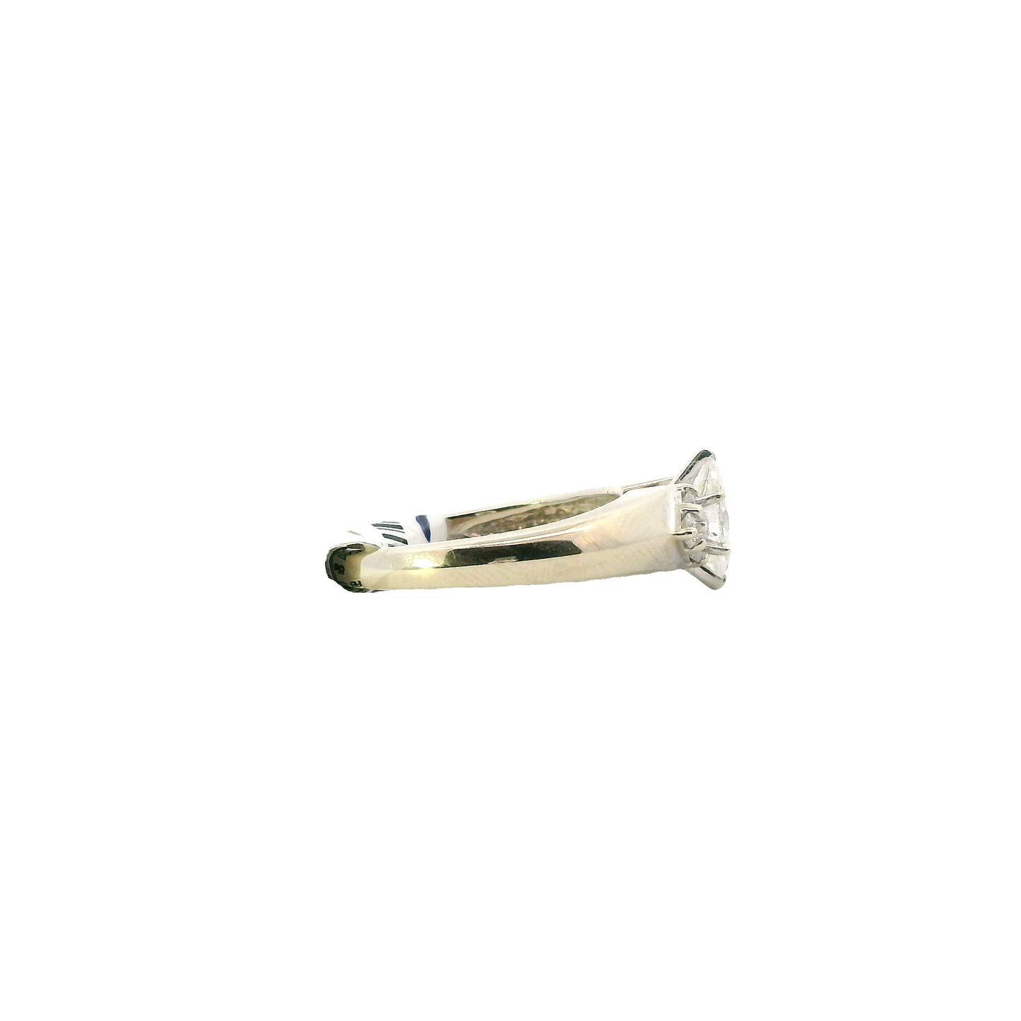 14K White Gold Diamond Ring - 0.76ct