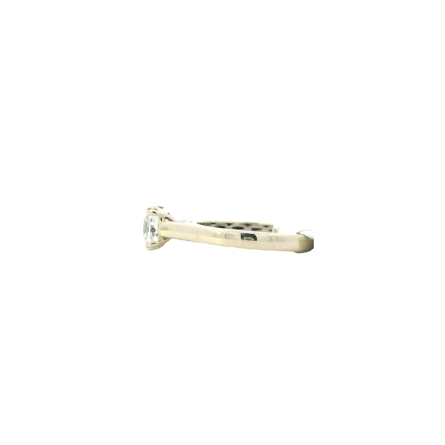 14K White Gold Women's Diamond Ring - 1.10ct