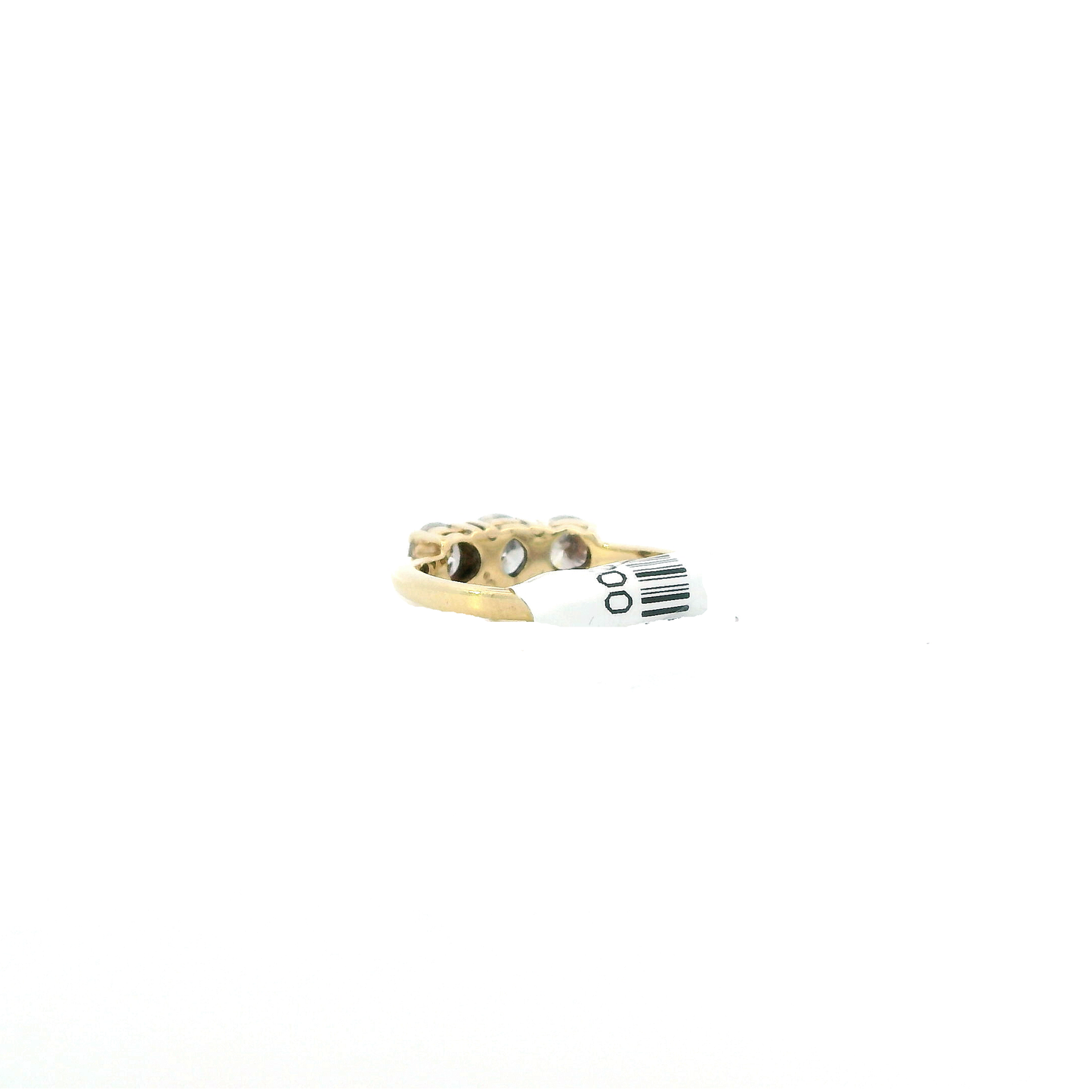 14K Yellow Gold Women's Diamond Ring - 0.85ct