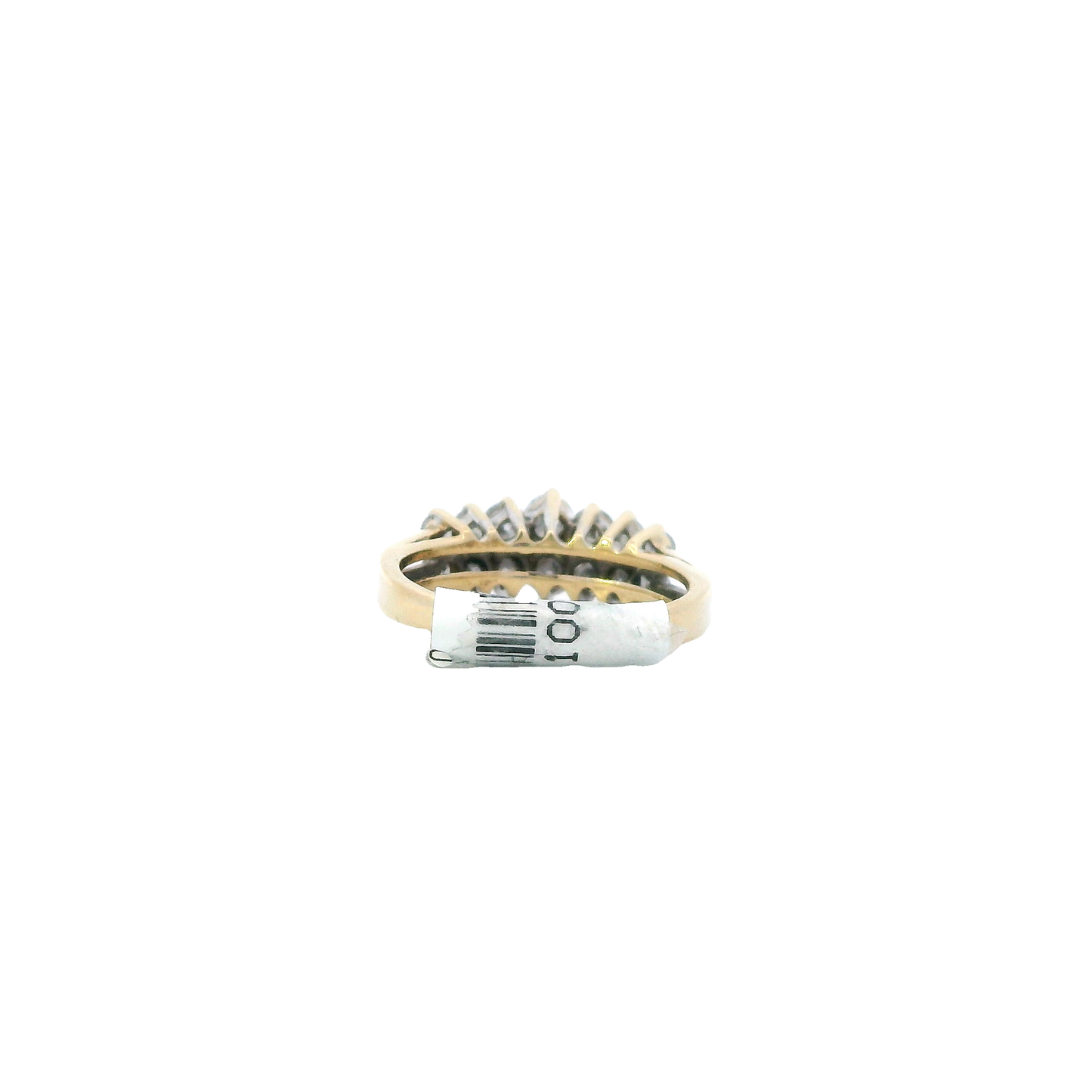 14K Yellow Gold Diamond Womens Ring - 0.95ct