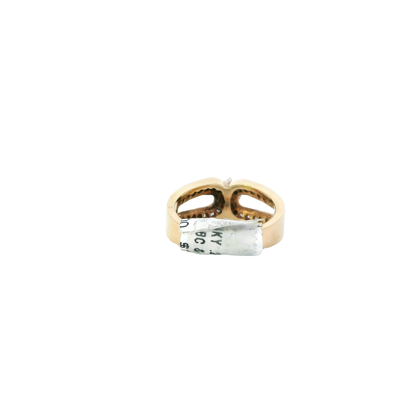 14K Yellow Gold Diamond Womens Ring - 0.63ct