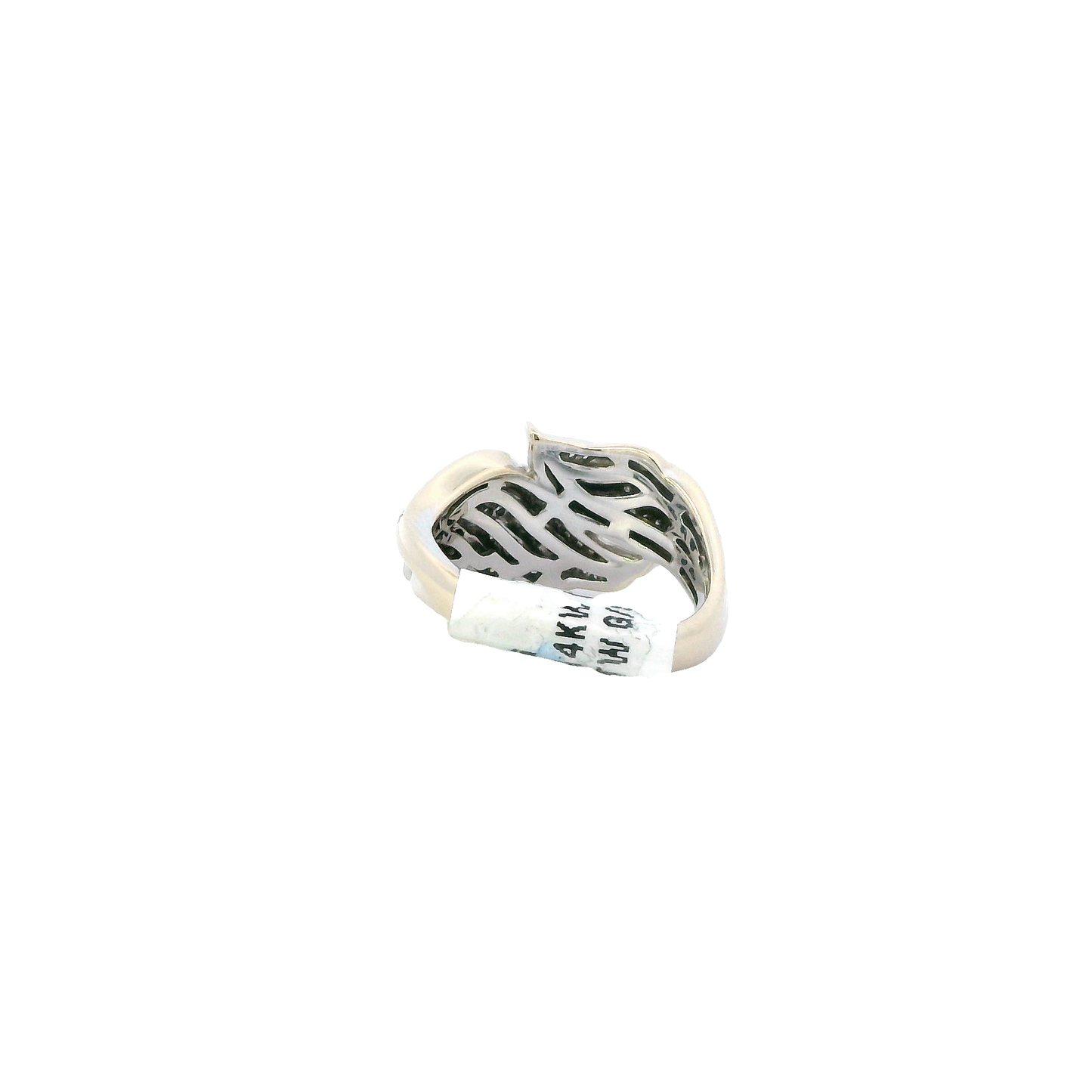 14K White Gold Diamond Womens Ring - 0.31ct