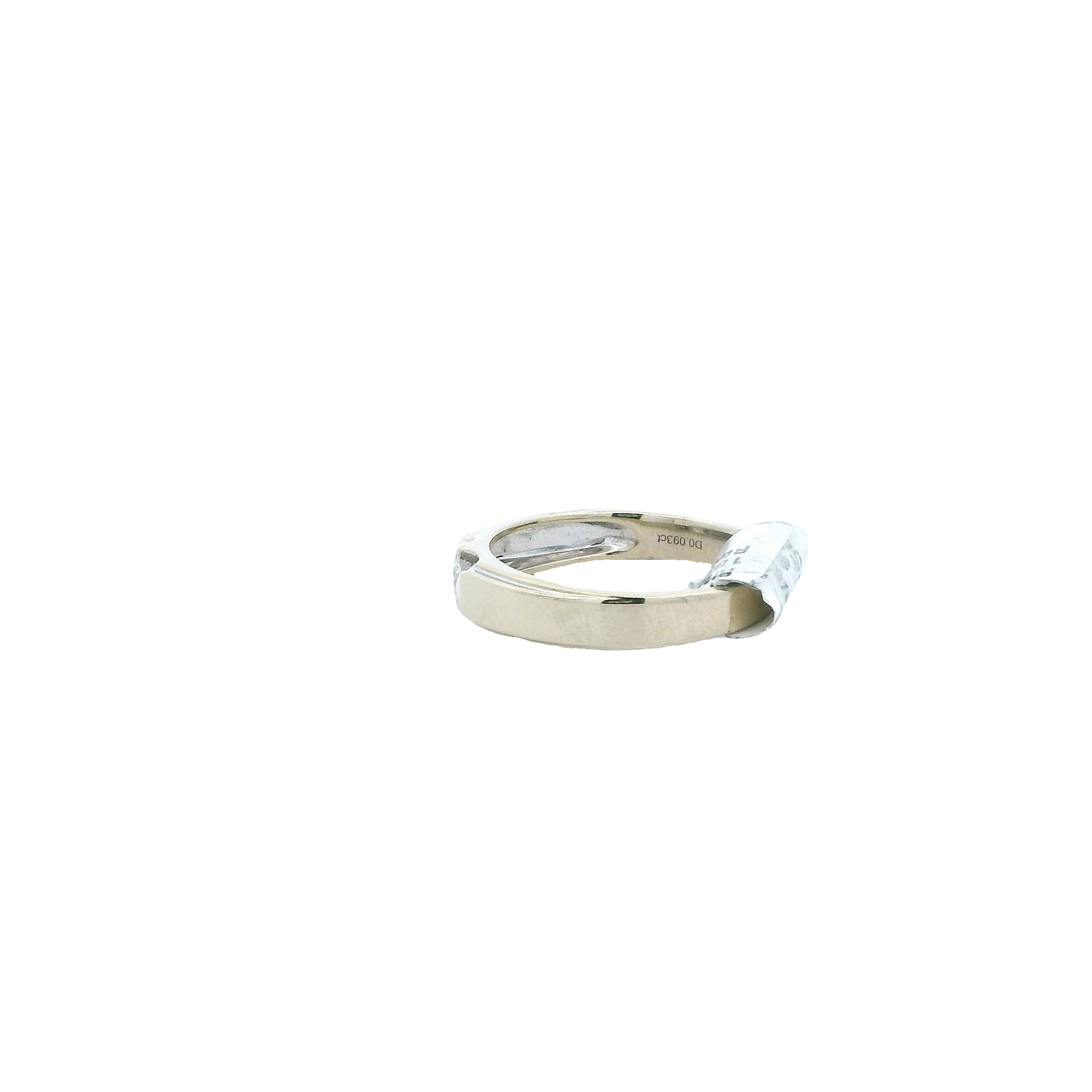 18K White Gold Diamond Ring - 0.10ct