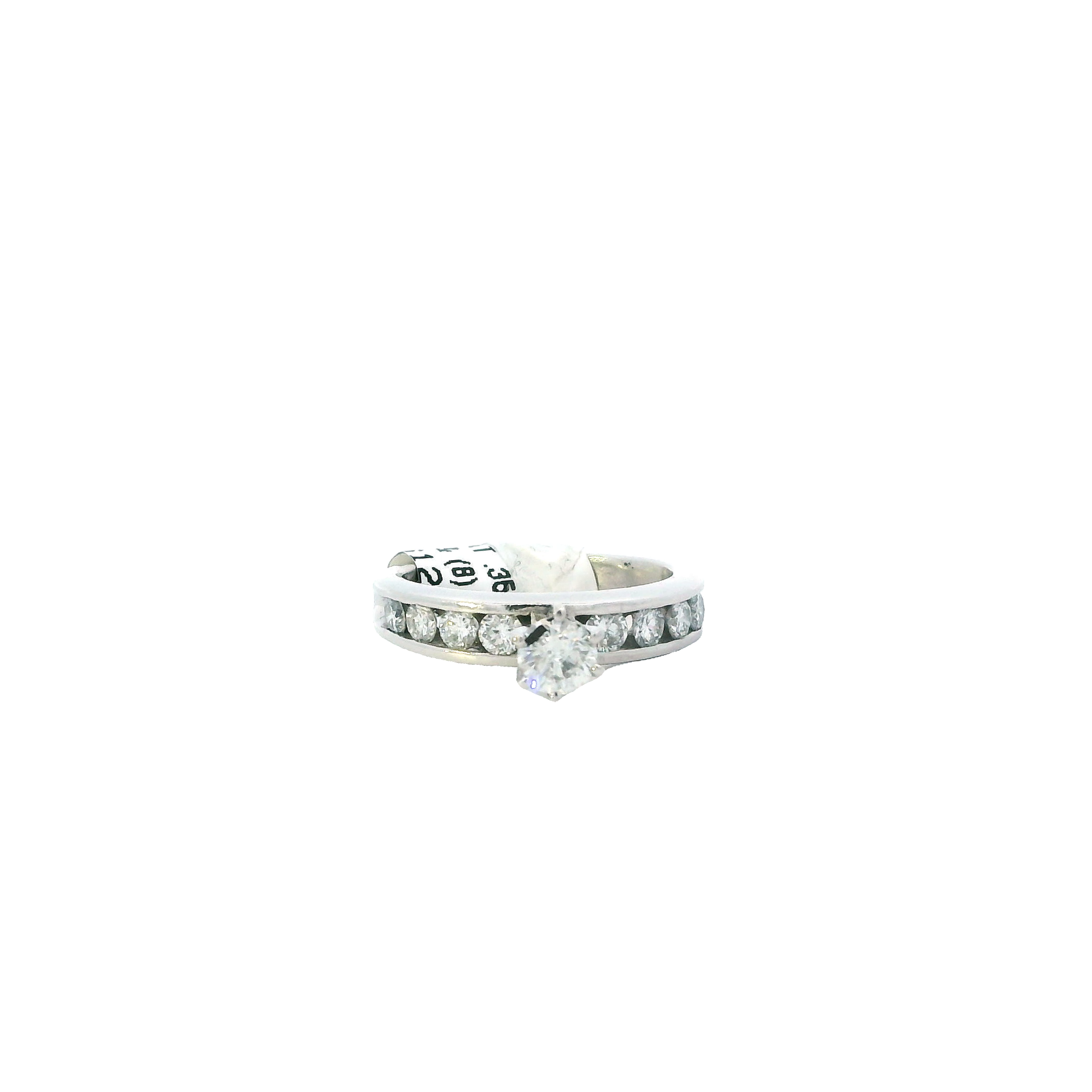Platinum Diamond Womens Ring - 0.99ct