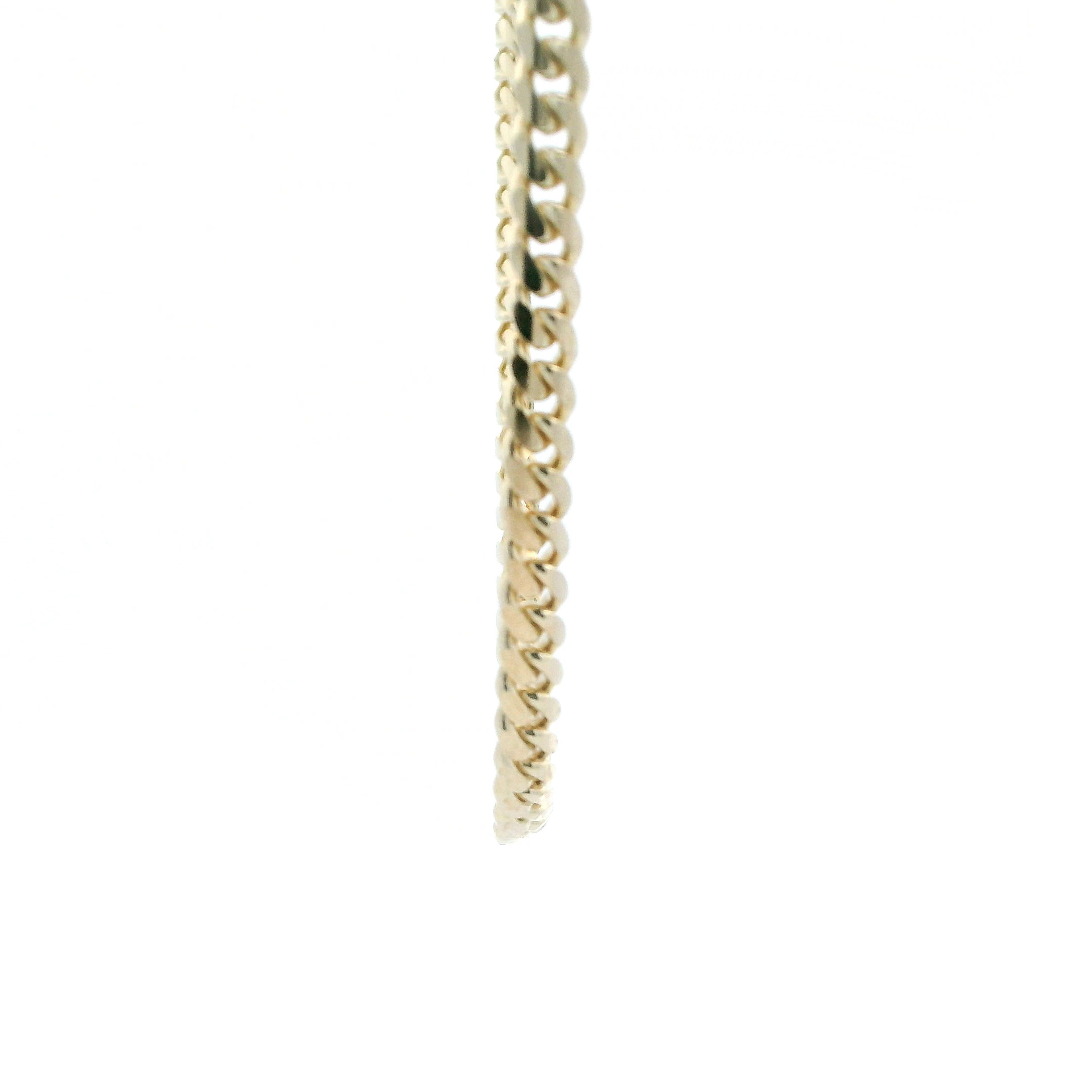 14K Yellow Gold Curb Chain