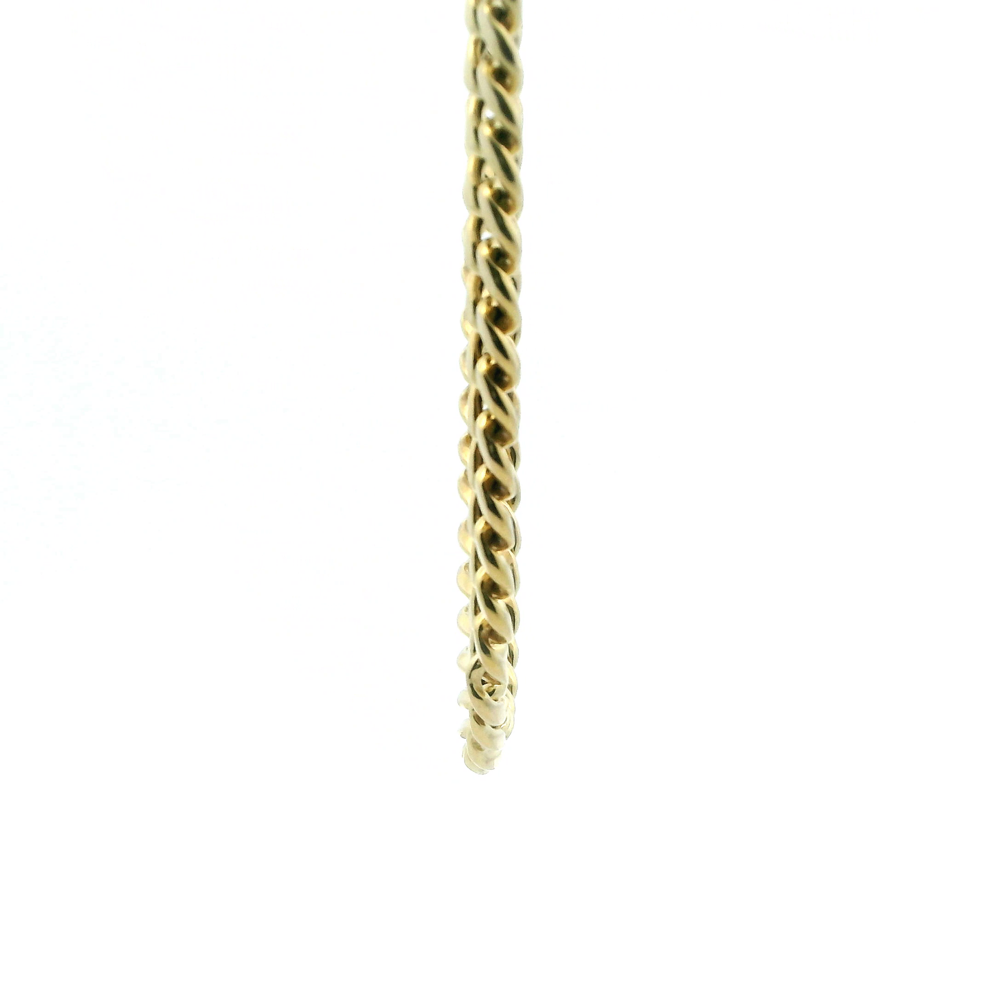 10K Yellow Gold 18" Cuban Chain