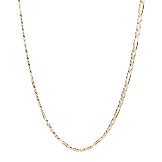 14K Yellow Gold Figaro Chain