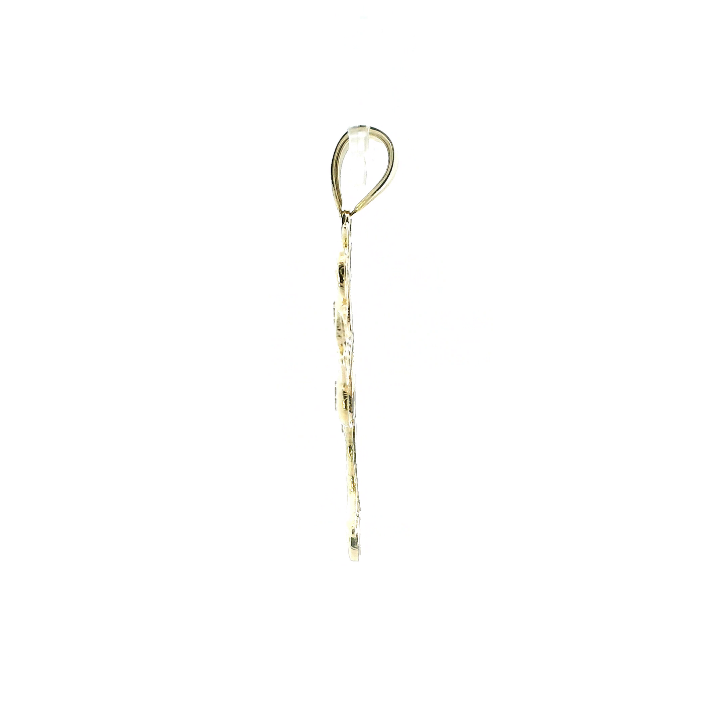 10K Yellow Gold Money Tree Pendant
