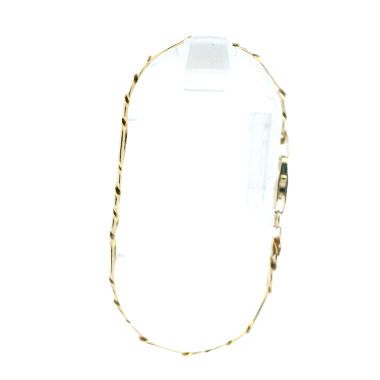 14K Yellow Gold Figaro Bracelet