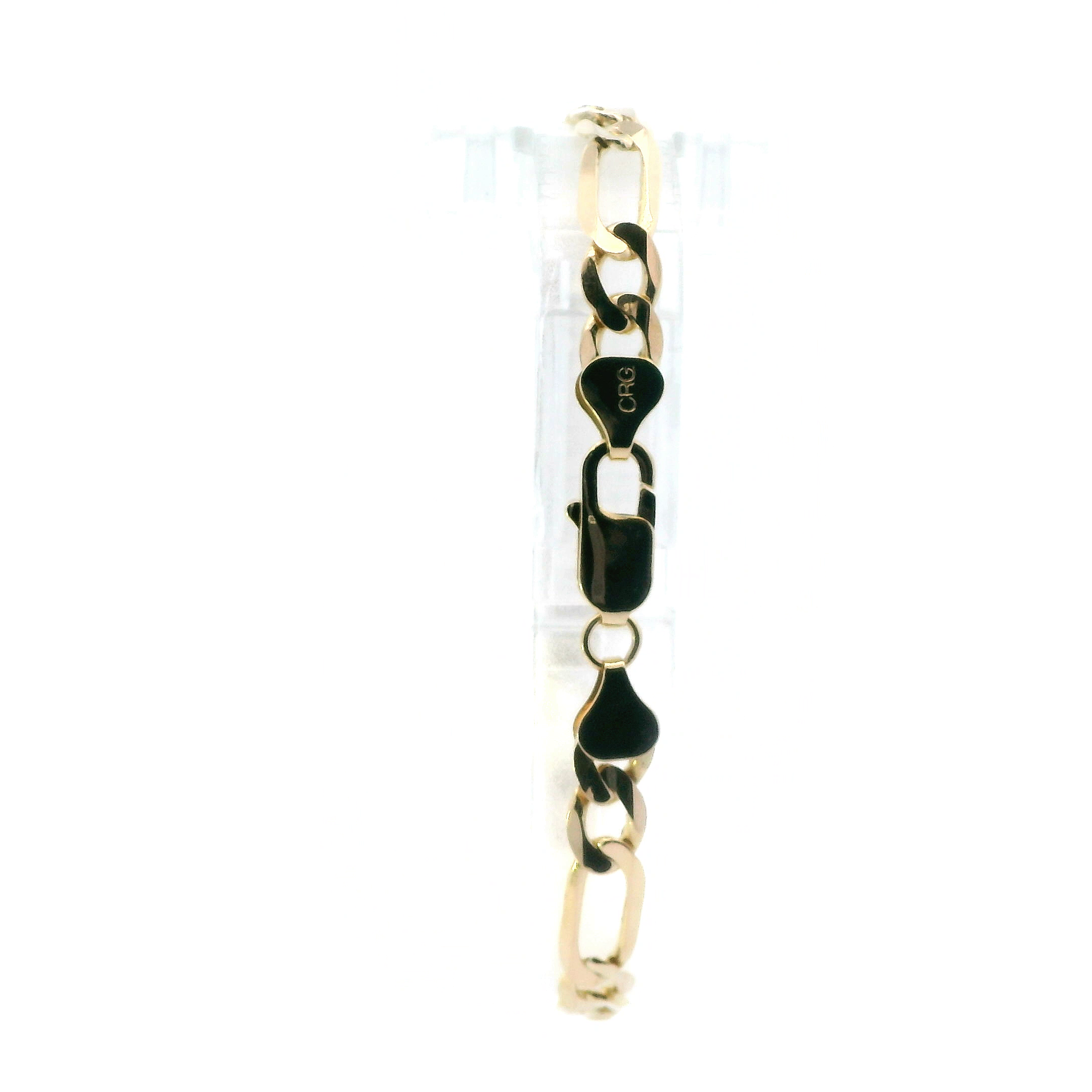 14K Yellow Gold Figaro Bracelet