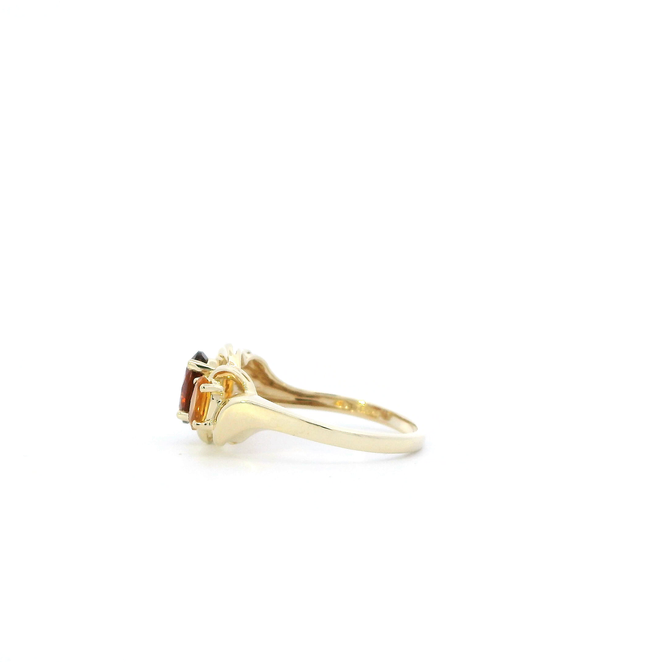 10K Yellow Gold Citrine Ring