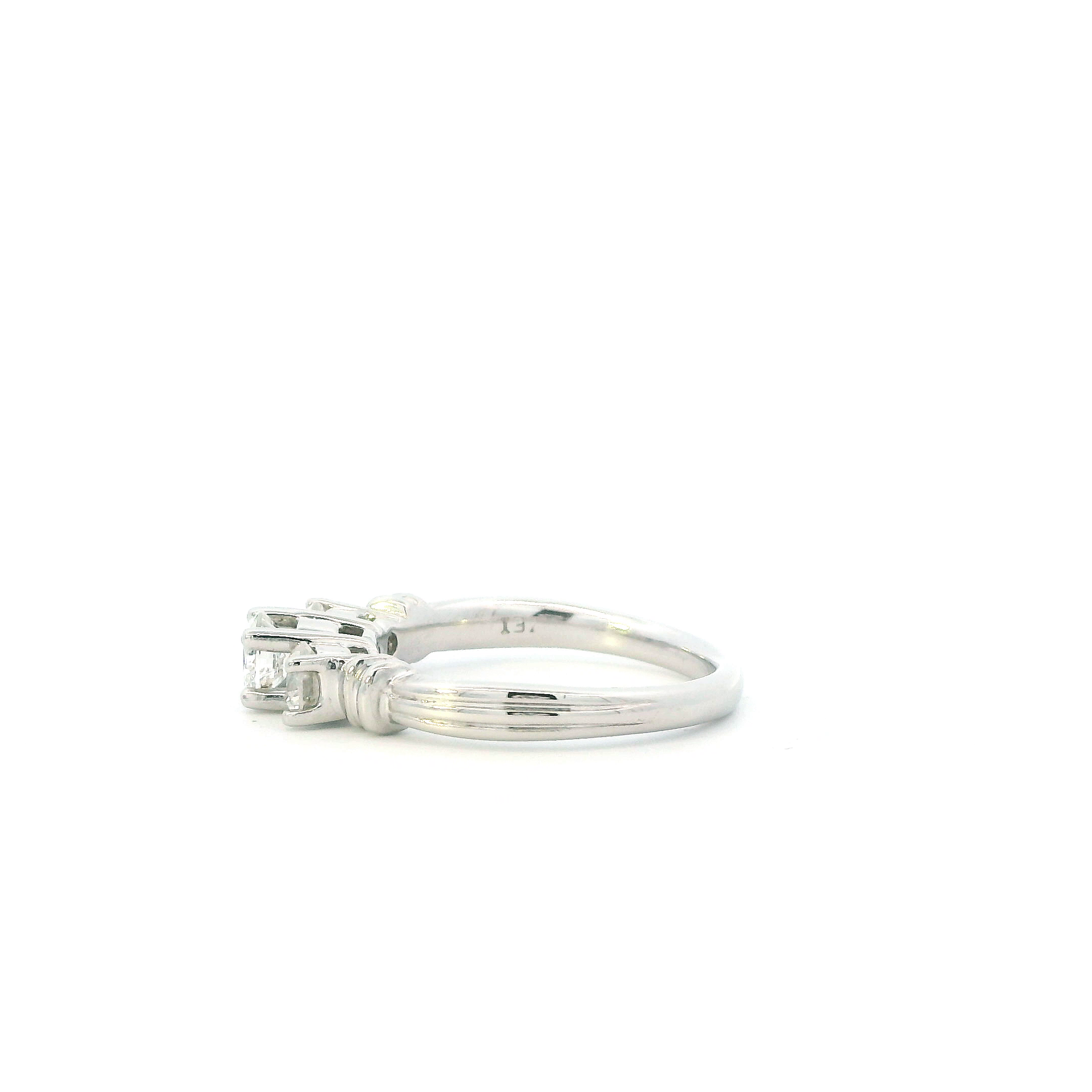 Platinum Diamond Womens Ring - 0.90ct
