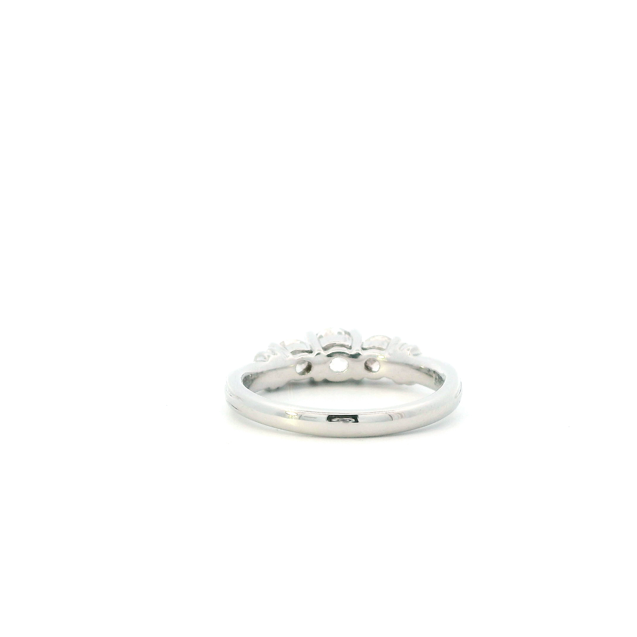 Platinum Diamond Womens Ring - 0.90ct