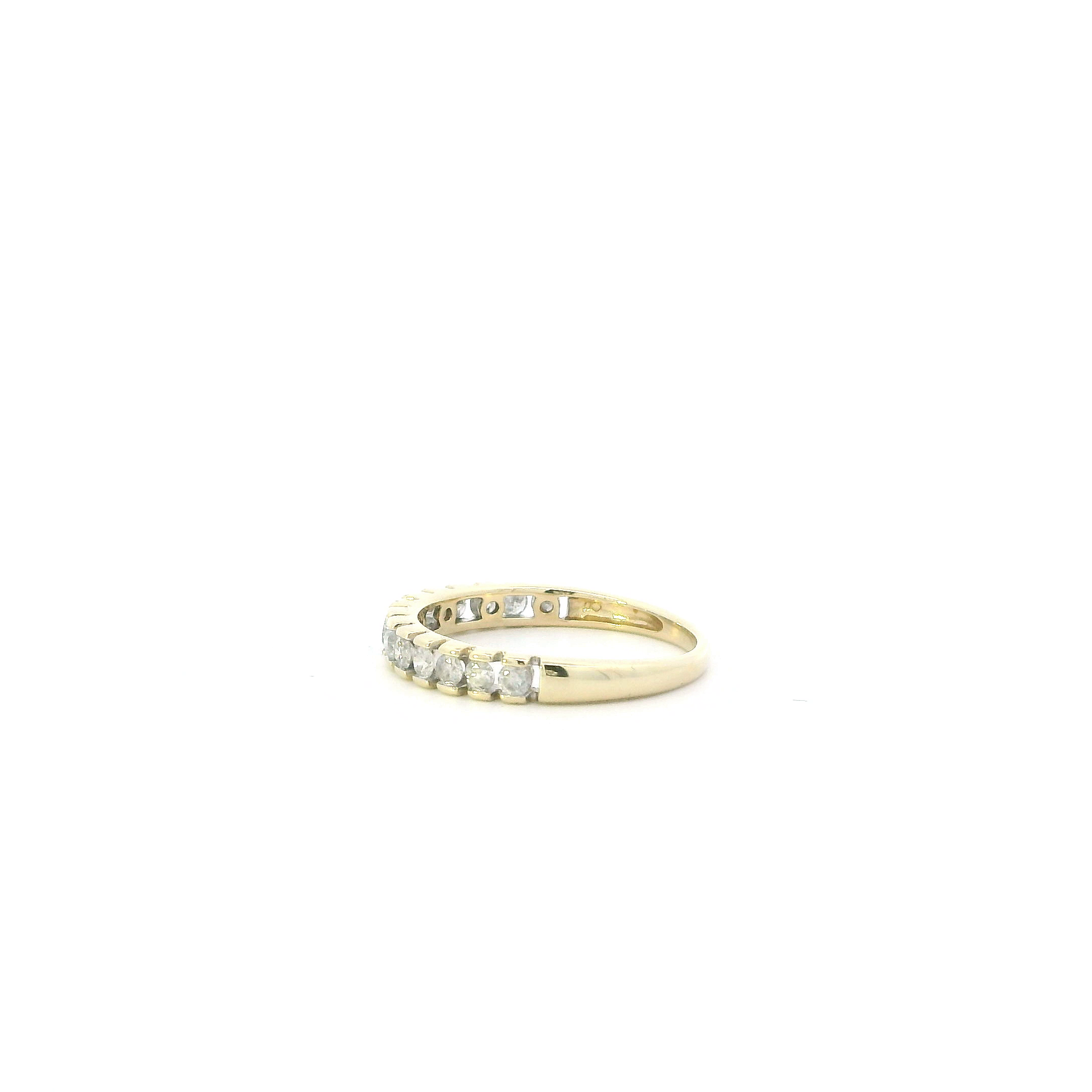 10K Yellow Gold Diamond Womens Ring - 0.56ct